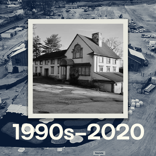 1990s-2020, golf course slowly demises due to lack of funding and damaged facilities