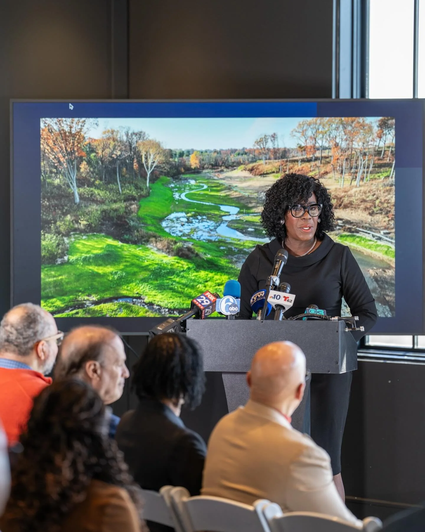 It was a historic day yesterday at the new Cobbs Creek, as we had the honor of welcoming Mayor Cherelle Parker and other officials to campus to share the news of the city&rsquo;s investment in our project: specifically, in our commitment to one of th