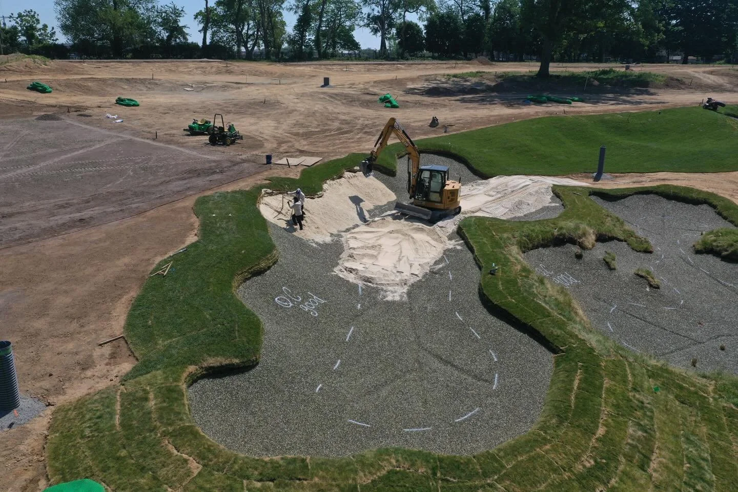 It&rsquo;s sod season on the Olde Course. Shaping up to be a stunner 🤩