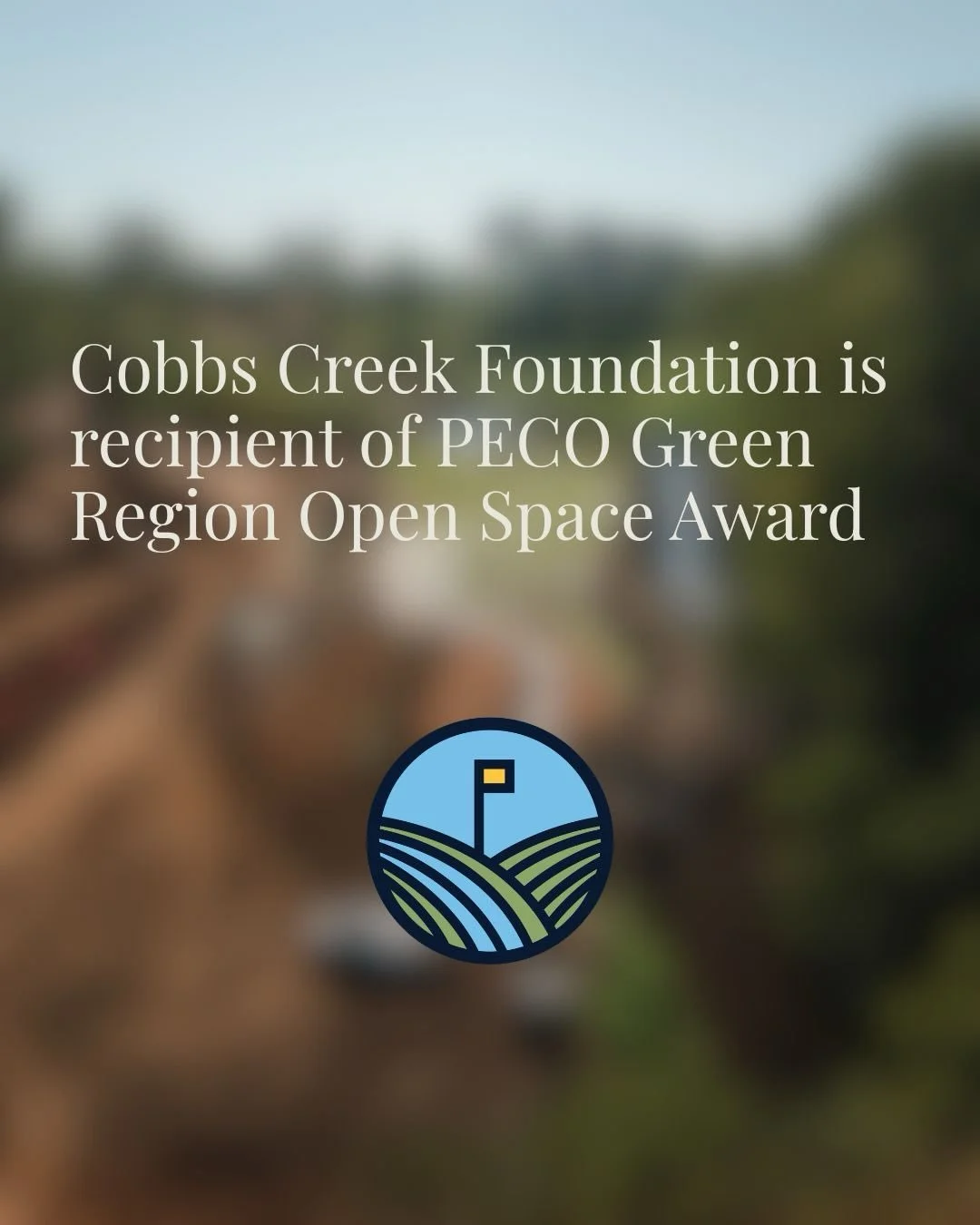 We are proud to share that we are one of this year&rsquo;s recipients of PECO&rsquo;s Green Region Open Space Award, and humbled to join a list of tremendous organizations doing vital environmental work in our region. 

Designed to support local comm