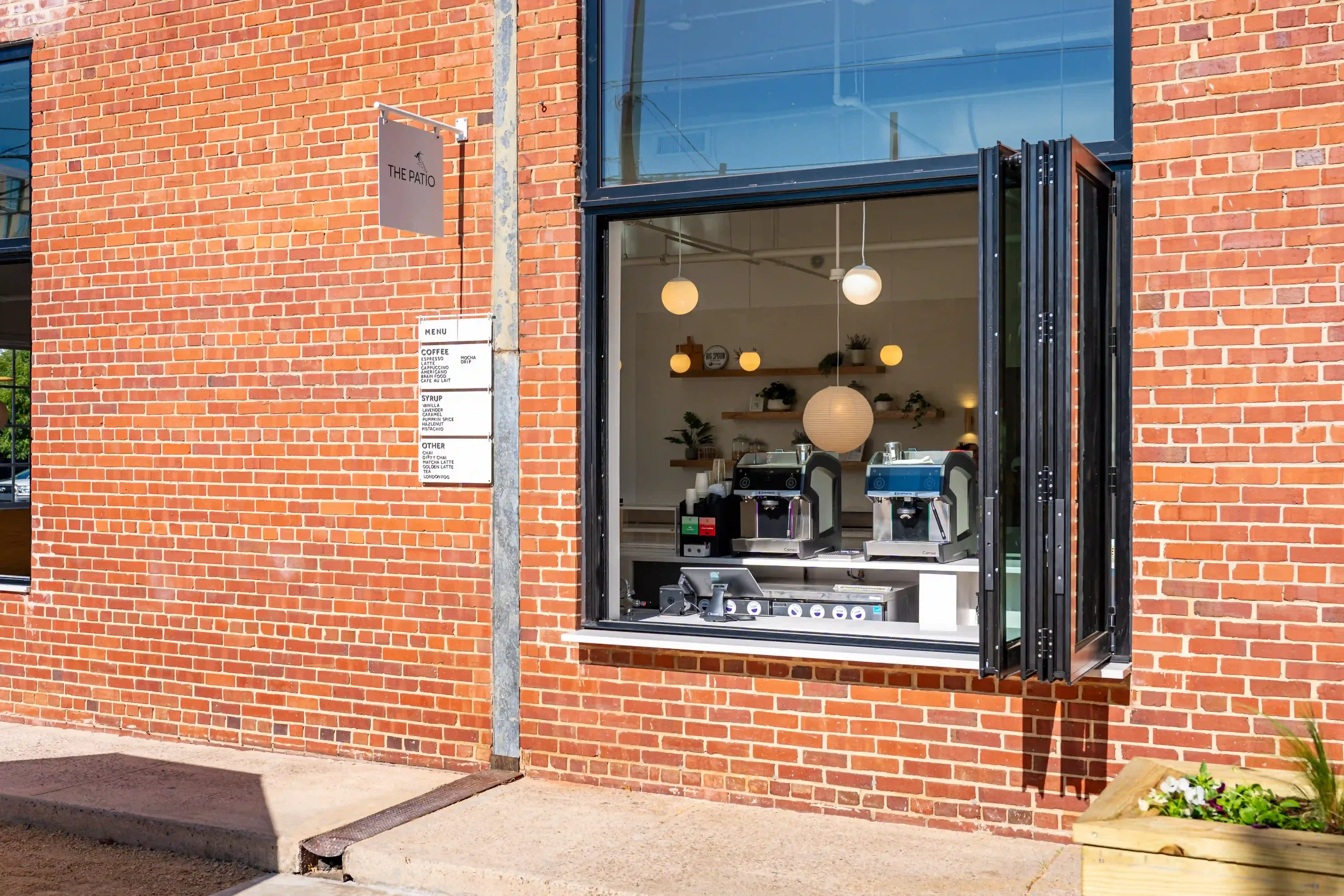 The Patio order window