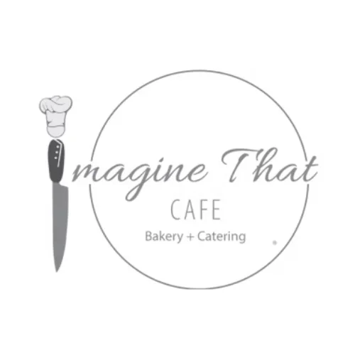 Logo for Imagine That Cafe, Bakery, and Catering.