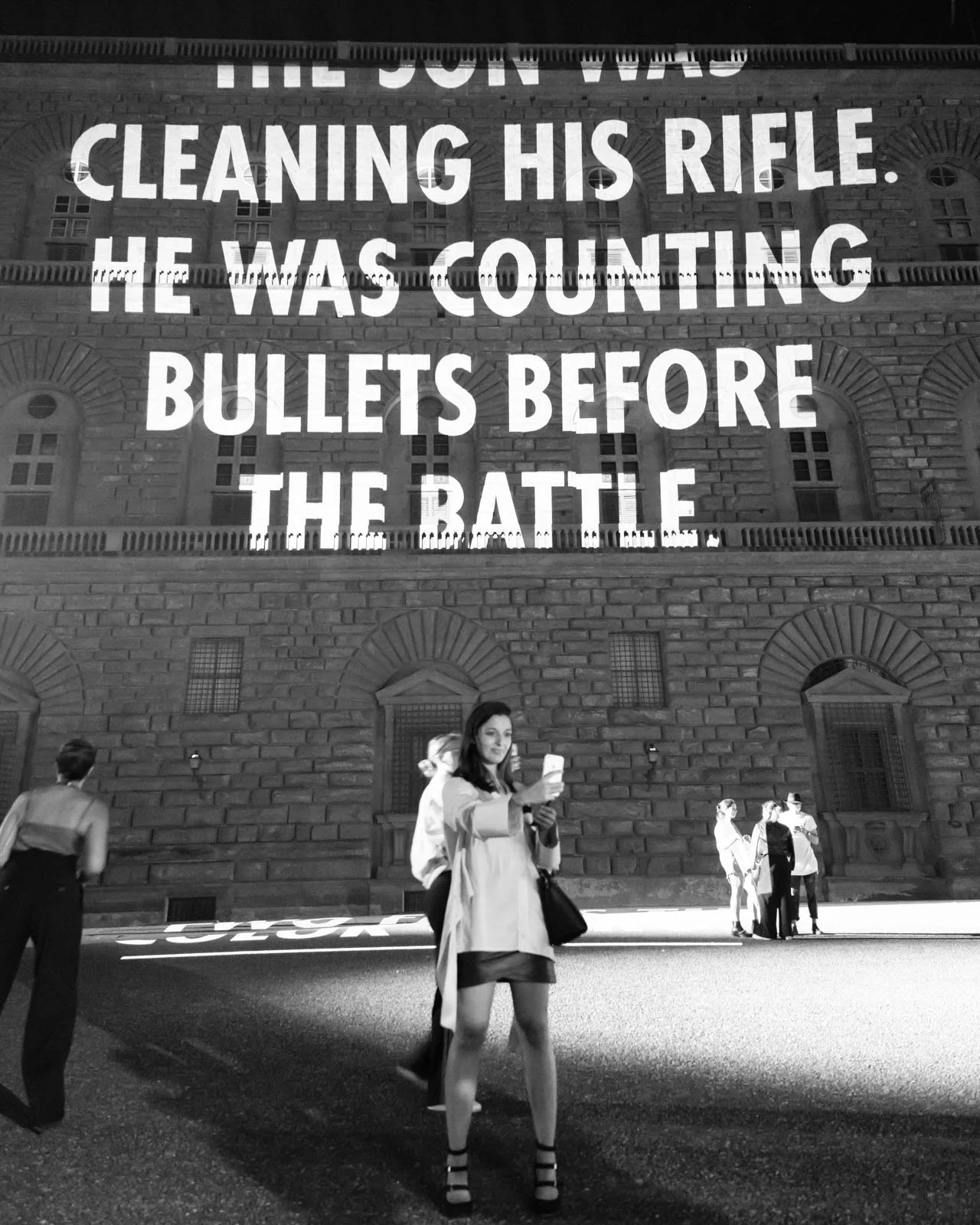 Site: Pitti Palace, Florence, Italy
June 15, 2017
Text: “Forgot about His Mother” from Building the Barricade by Anna
Świrszczyńska, English translation by Piotr Florczyk, © 2016 by the
translator. Used with permission of Ludmiła Adamska-Orłowska and