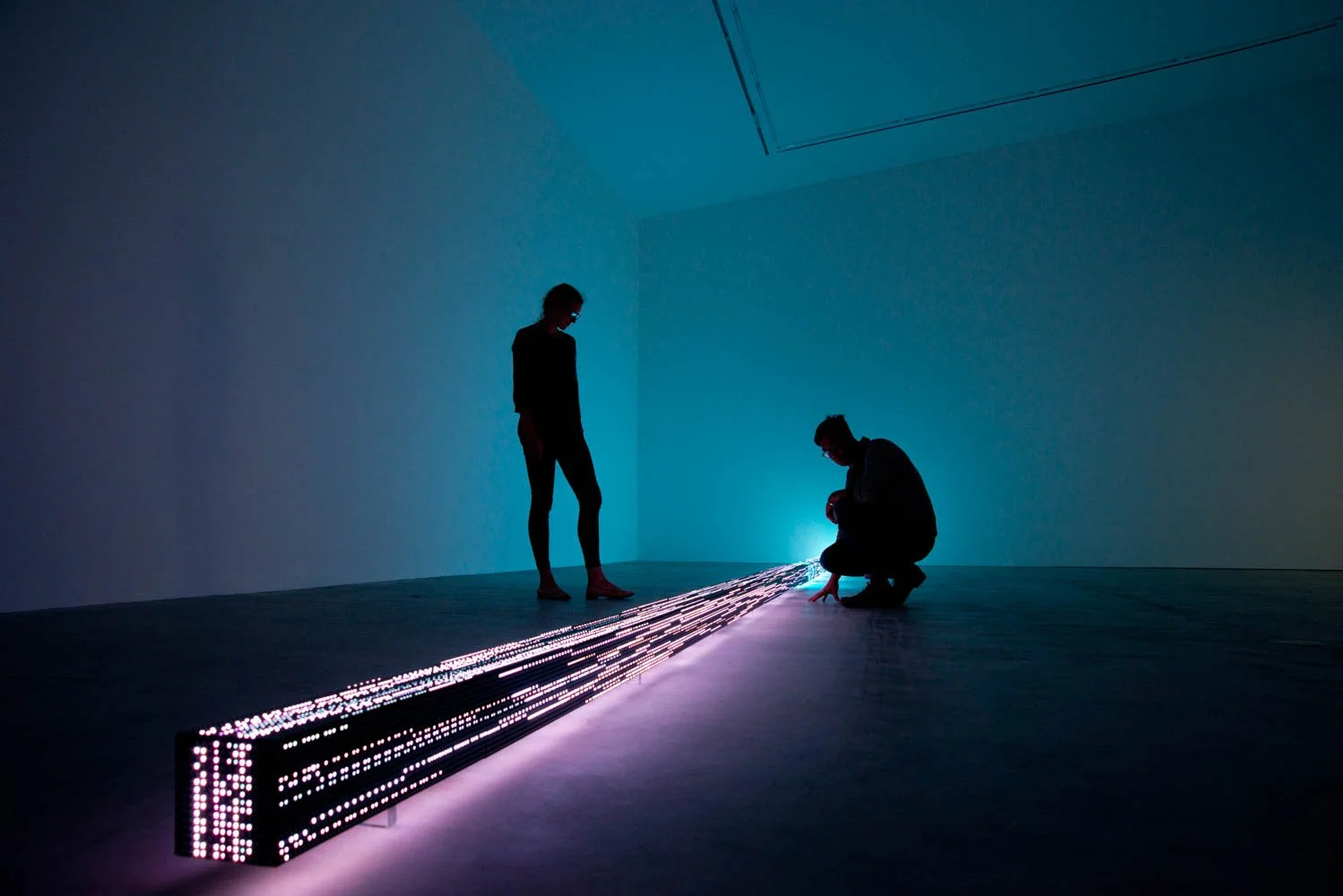 Site: Hauser & Wirth Somerset, Bruton, England
July 12–November 1, 2015
Text: Truisms, 1977–79; Inflammatory Essays, 1979–82; Living, 1980–82; Survival, 1983–85; Mother and Child, 1990; Arno, 1996
Photo: Ken Adlard