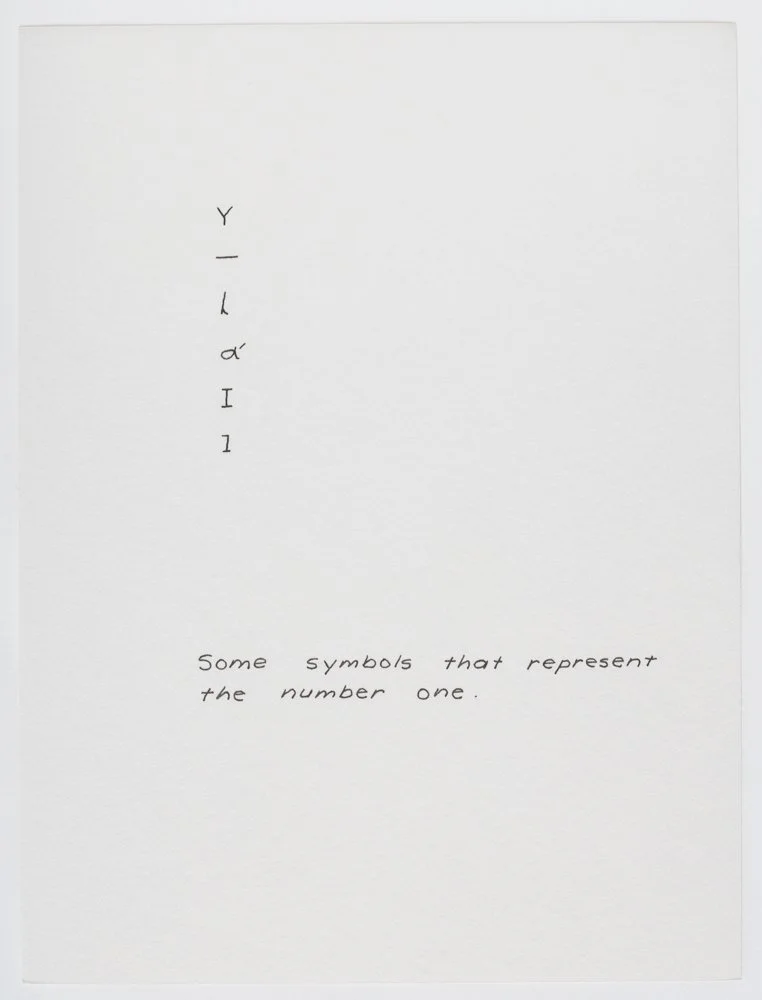 Ink on paper
6 x 4.5 in. / 15.2 x 11.4 cm, each sheet
Photo: Art Evans