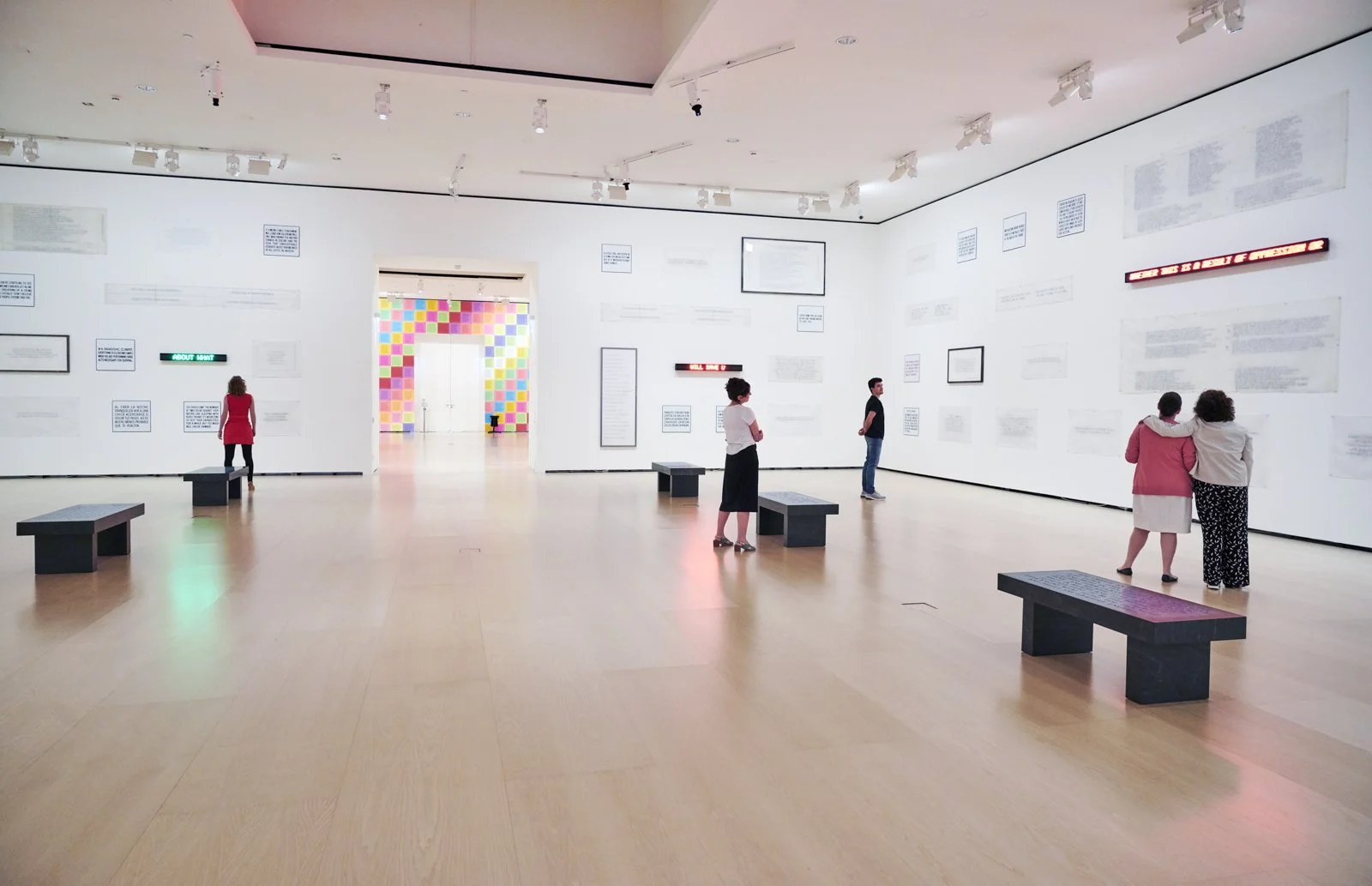 Exhibition view: Jenny Holzer: Thing Indescribable, Museo Guggenheim Bilbao, Spain, 2019
© 2019 Jenny Holzer, member Artists Rights Society (ARS), NY
Photo: Erika Ede