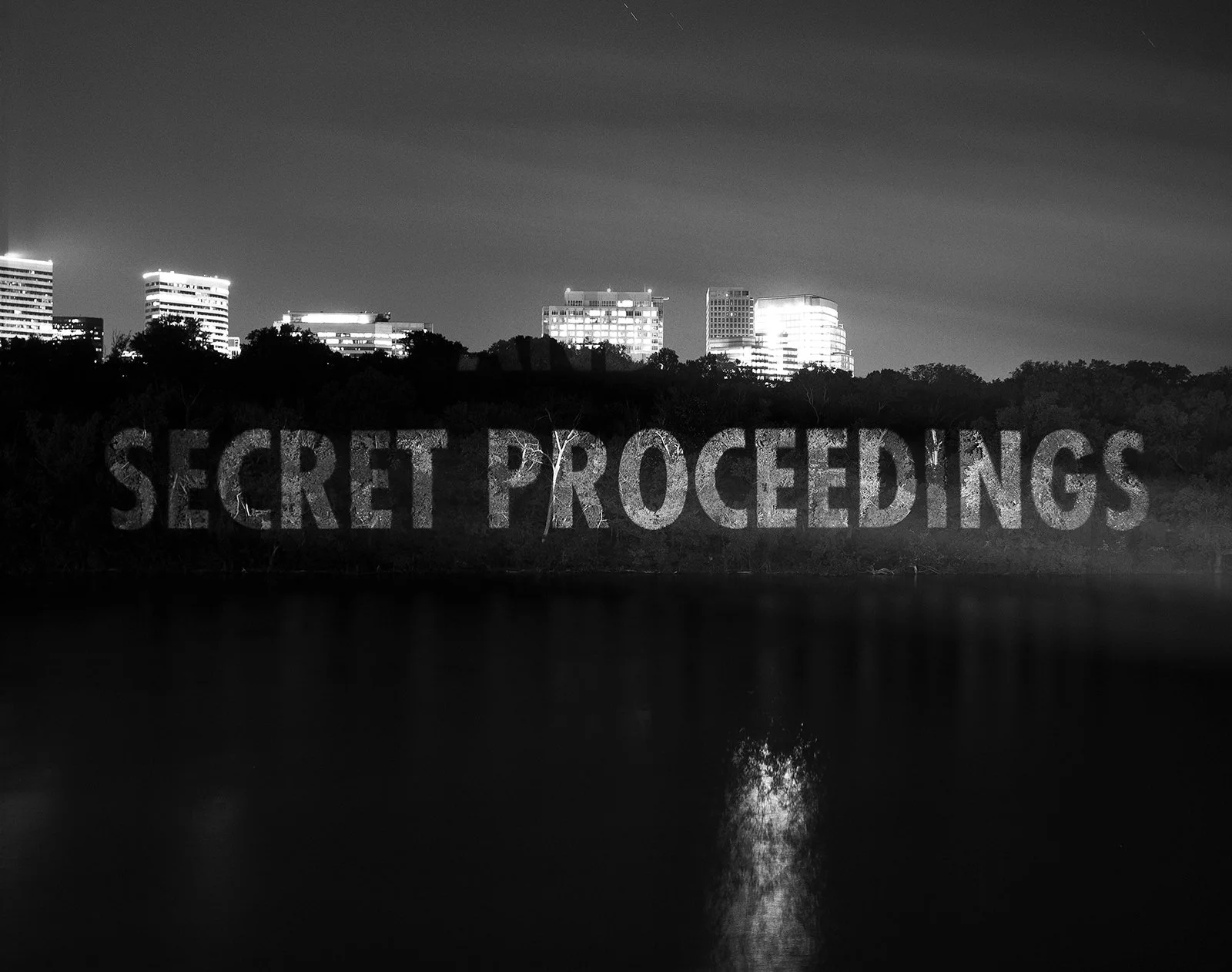 Site: Potomac River, Theodore Roosevelt Island, Washington, DC
September 13–16, 2007
Text: John F. Kennedy, Address before the American Newspaper Publishers Association, Waldorf-Astoria Hotel, New York City, April 27, 1961
Projection: FX Productions;