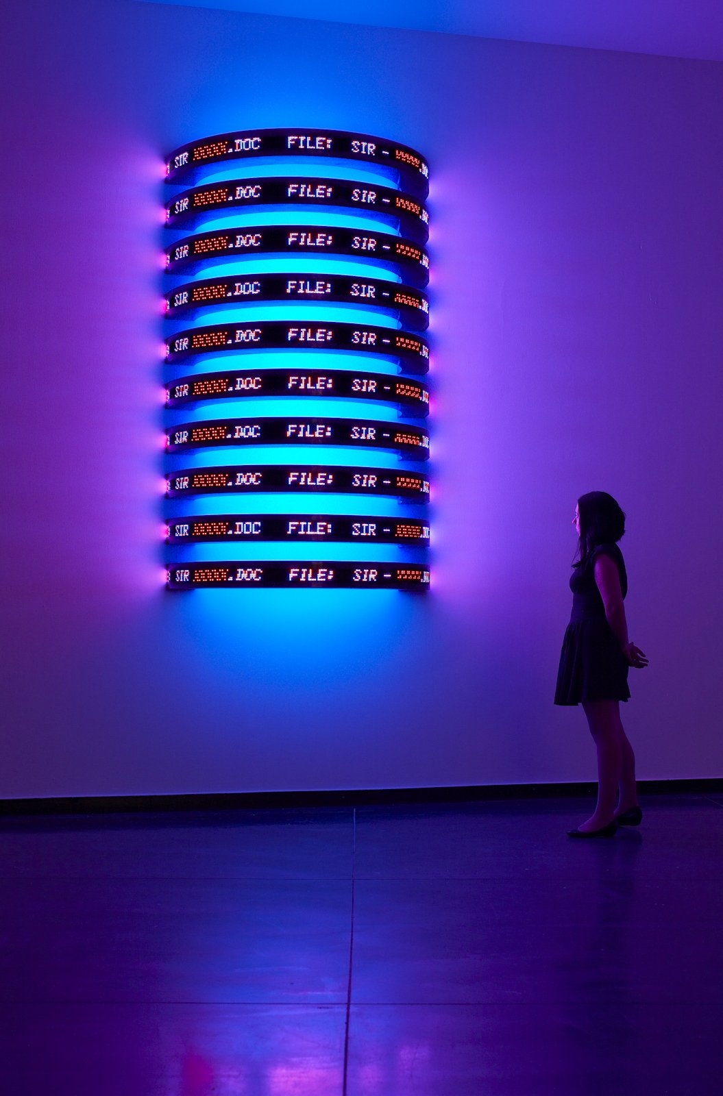Site: Australian Centre for Contemporary Art, Melbourne
December 17, 2009–February 28, 2010
Text: U.S. government documents
Photo: Christian Cappuro