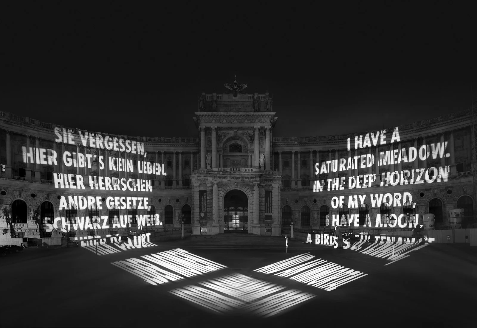 Site: Austrian National Library, Vienna, Austria
May 13, 2006
Text: “Freude am Schreibe” from Hundert Freuden by Wisława Szymborska, copyright © 1986 by the author. German translation by Karl Dedecius, copyright © 1986 by Ausgabe Suhrkamp Verlag Fran