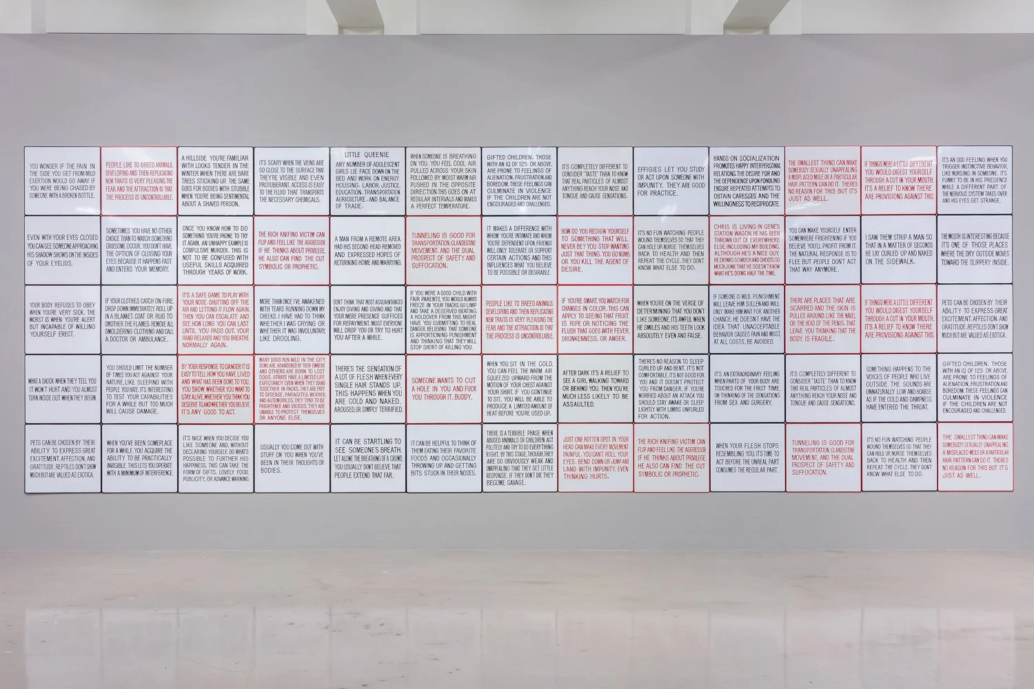 Site: Sprüth Magers, Los Angeles
June 28–August 20, 2016
Text: Living, 1980–82
Photo: Joshua White