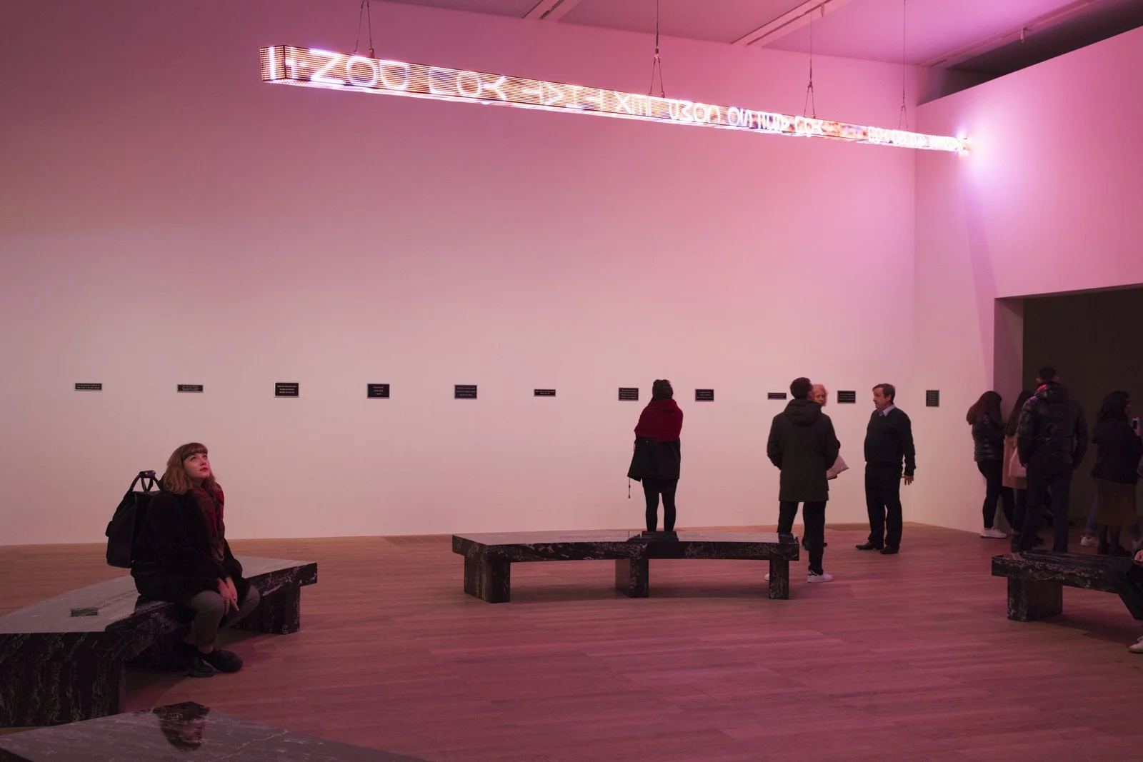 Exhibition view: ARTIST ROOMS: Jenny Holzer, Tate Modern, London, 2018
July 23, 2018–July 31, 2019
Photo: Lee Pretious