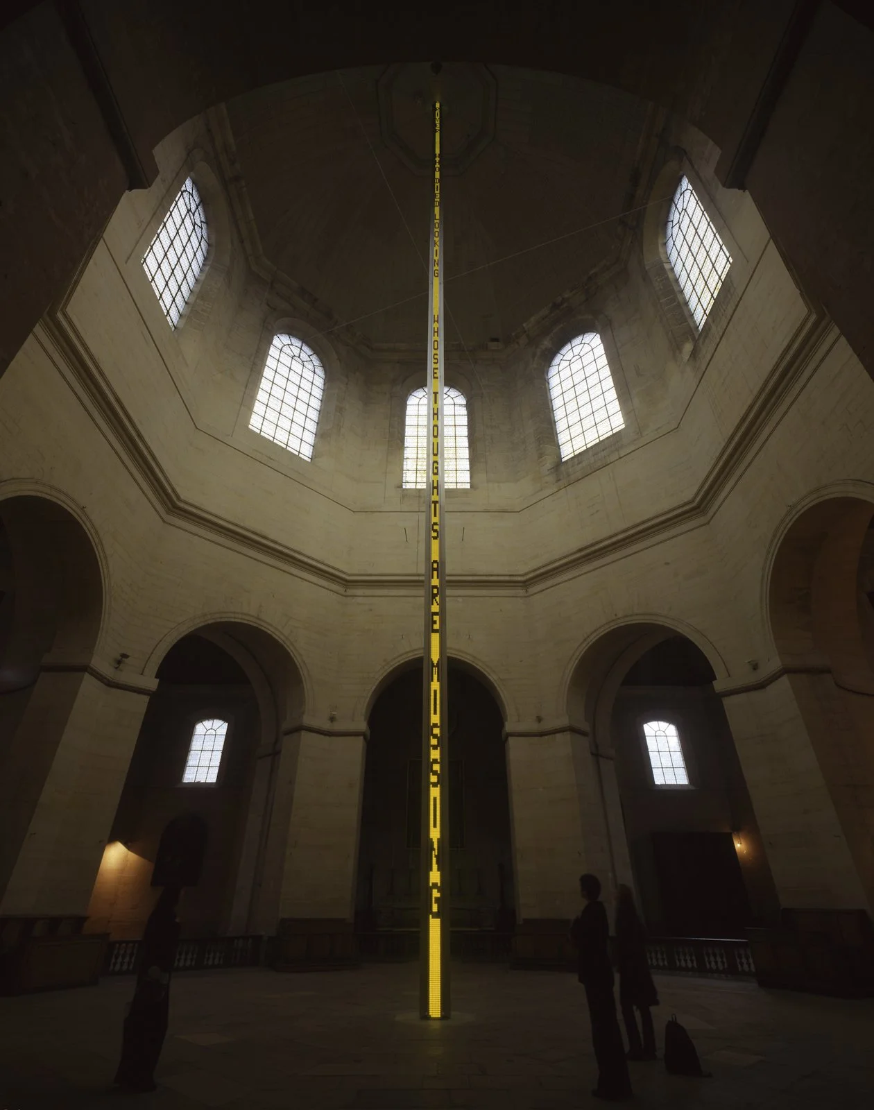 Site: Chapelle Saint-Louis de la Salpêtrière, Paris
September 20–November 4, 2001
Text: Erlauf, 1995
Photo: Attilio Maranzano