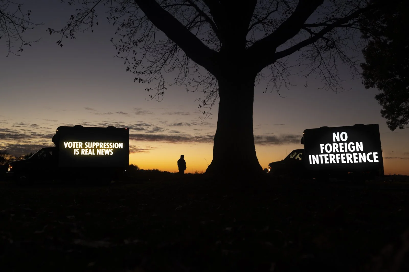 YOU VOTE
© 2020 Jenny Holzer, ARS
Photo: Justin Merriman