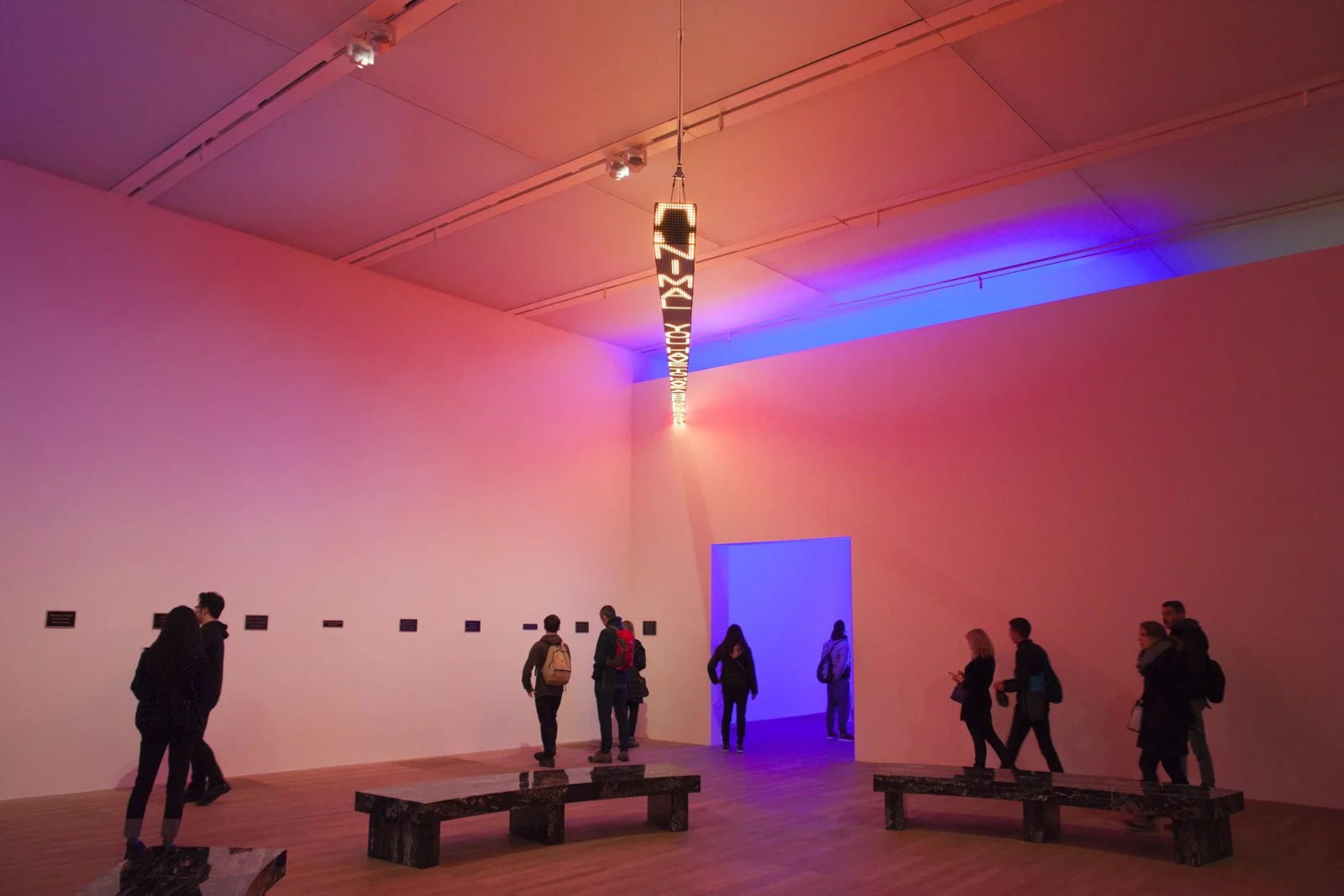 Exhibition view: ARTIST ROOMS: Jenny Holzer, Tate Modern, London, 2018
July 23, 2018–July 31, 2019
Photo: Lee Pretious