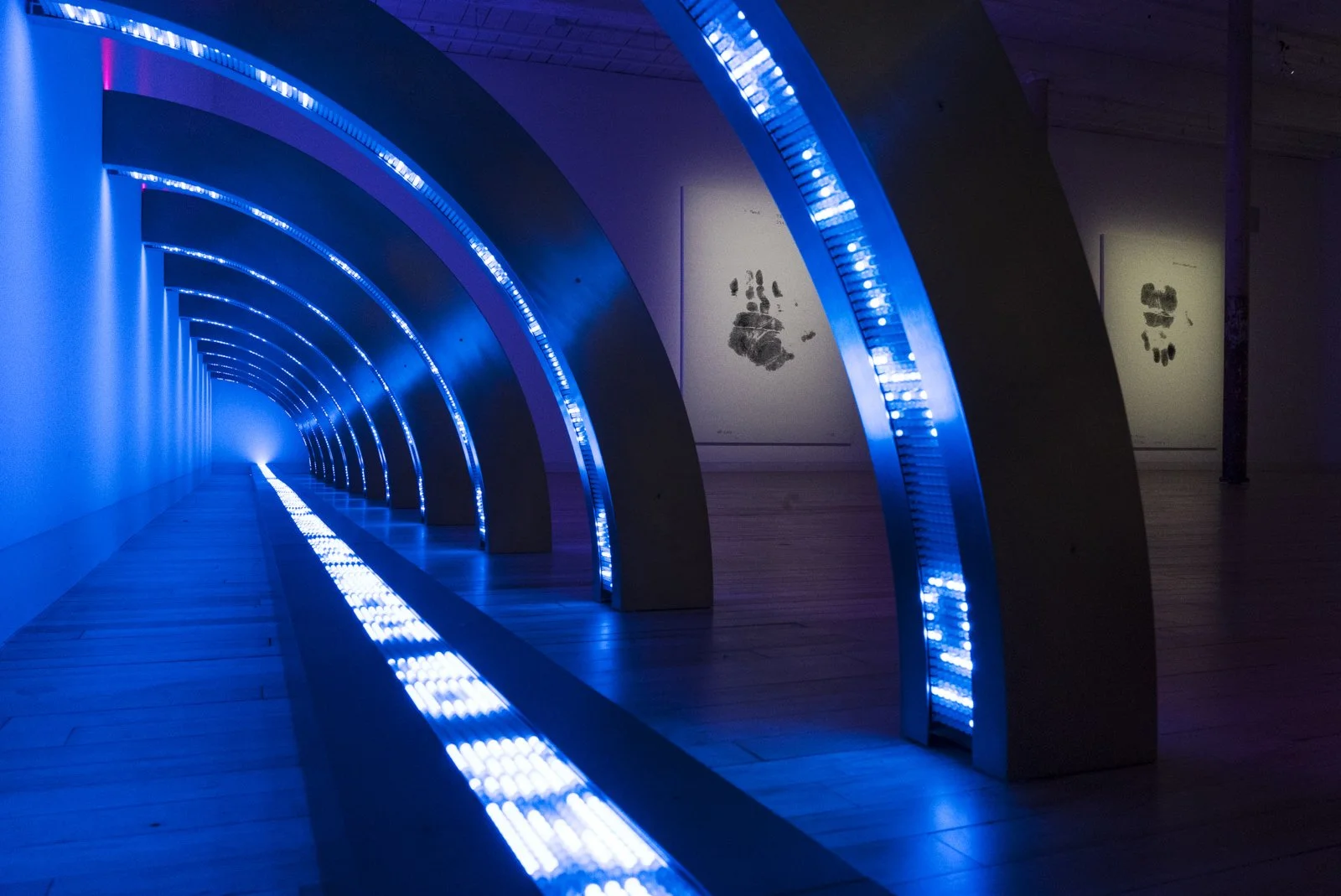 Exhibition View: Jenny Holzer, Massachusetts Museum of Contemporary Art, North Adams, Massachusetts, USA, 2017
May 28, 2017–May 1, 2025
Photo: Jake Forney