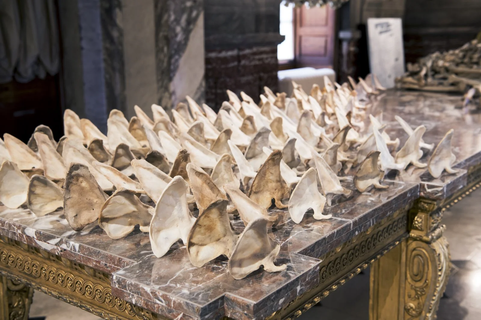 Great Table, 2017
Installation: SOFTER: Jenny Holzer at Blenheim Palace, Blenheim Palace, Woodstock, England, 2017
September 29–December 31, 2017
Photo: Tom Lindboe
