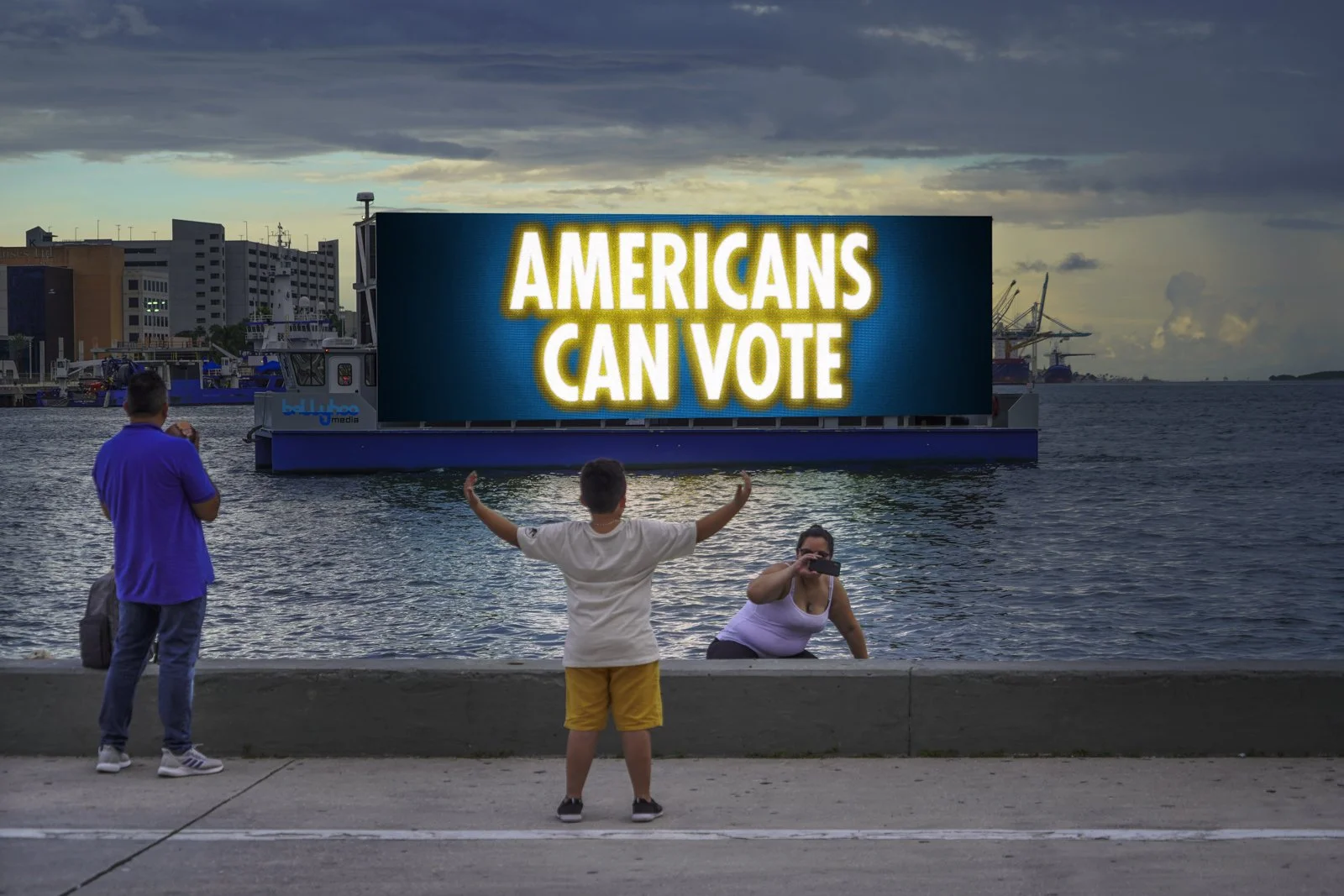 YOU VOTE
© 2020 Jenny Holzer, ARS
Photo: Kelvin Martir