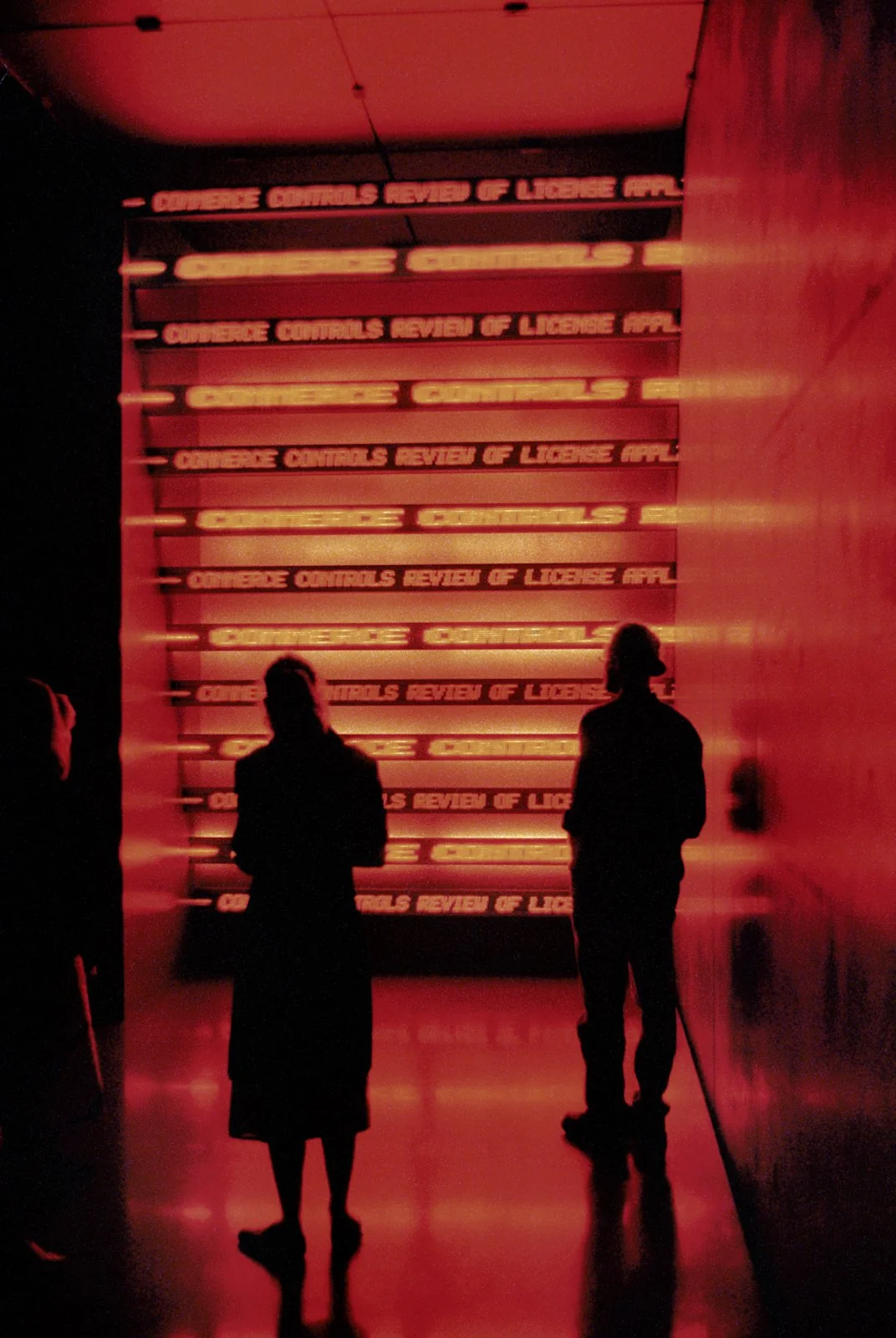 Site: Kunsthaus Bregenz, Austria
June 12–September 5, 2004
Text: U.S. government documents
Photo: Attilio Maranzano