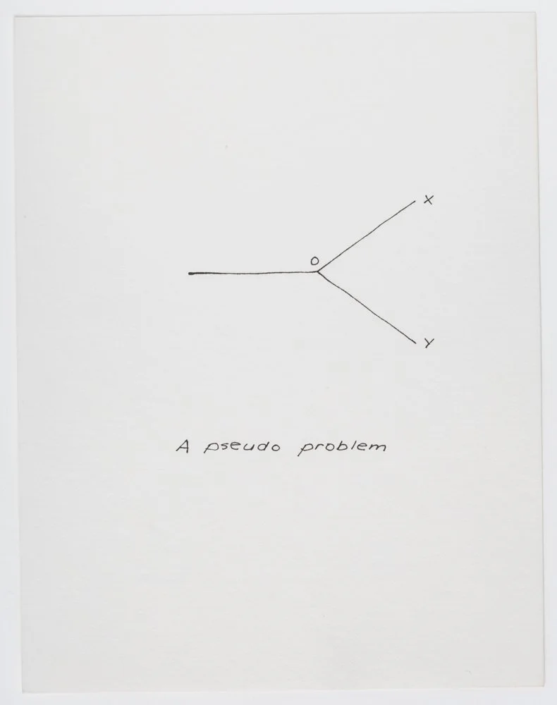 Ink on paper
6 x 4.5 in. / 15.2 x 11.4 cm, each sheet
Photo: Art Evans