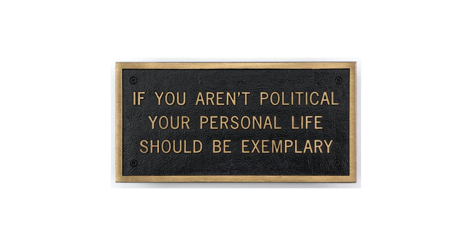 Text: Truisms, 1977–79
Photo: Jonathan Verney