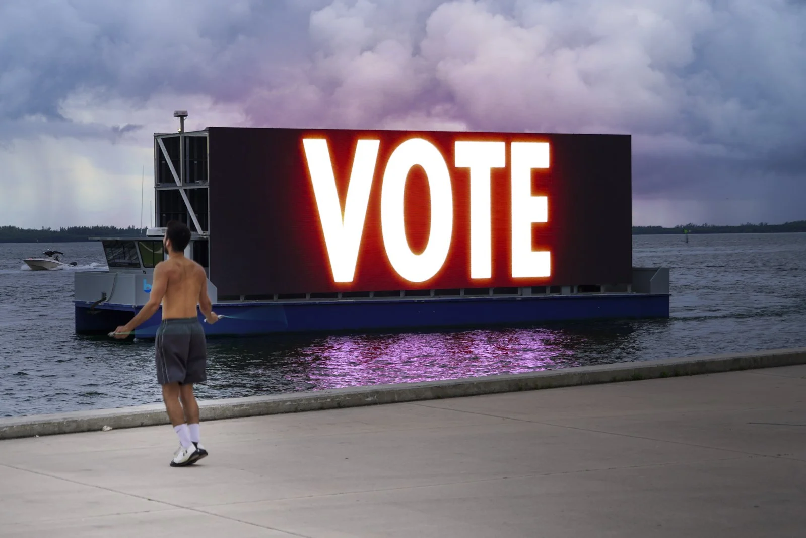 YOU VOTE
© 2020 Jenny Holzer, ARS
Photo: Kelvin Martir