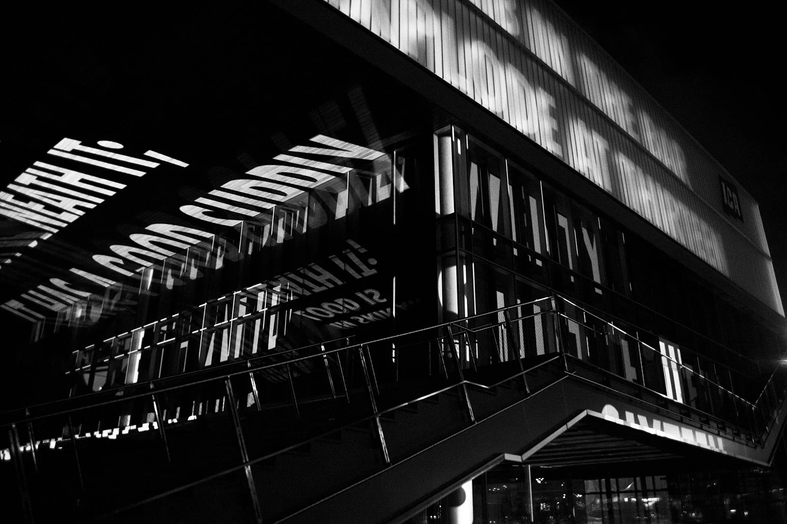 Site: Institute of Contemporary Art, Boston, Massachusetts, USA
July 23–28, 2010
Text: “Tortures” from View with a Grain of Sand by Wisława Szymborska, copyright © 1993 by the author. English translation by Stanisław Barańczak and Clare Cavanagh, cop