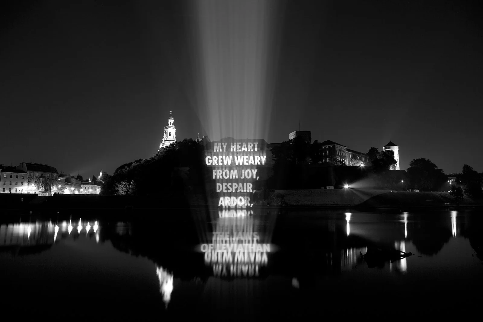 Site: Wawel Royal Castle, Krakow, Poland
June 10–24, 2011
Text: “So Little” from New and Collected Poems: 1931–2001 by Czesław Miłosz, copyright © 1988, 1991, 1995, 2001 by Czesław Miłosz Royalties, Inc. Courtesy of HarperCollins Publishers.
Projecti