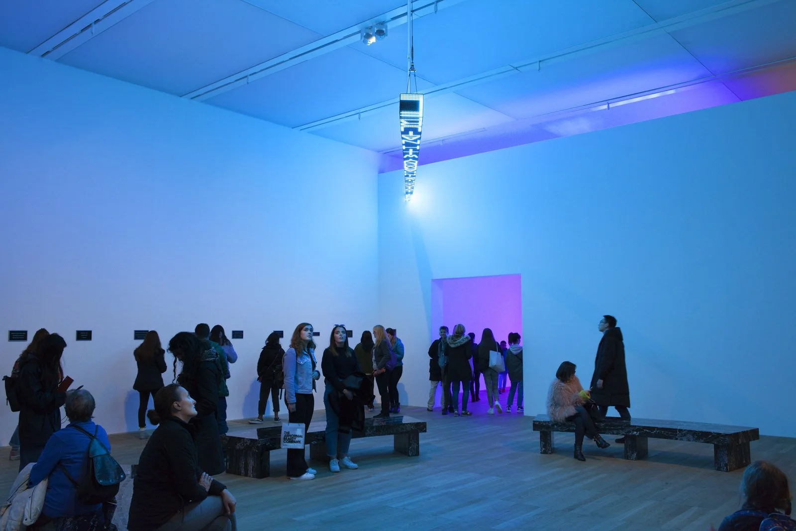 Exhibition view: ARTIST ROOMS: Jenny Holzer, Tate Modern, London, 2018
July 23, 2018–July 31, 2019
Photo: Lee Pretious