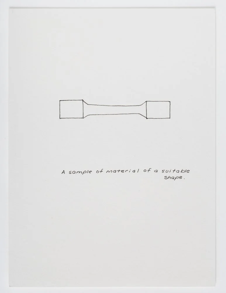 Ink on paper
6 x 4.5 in. / 15.2 x 11.4 cm, each sheet
Photo: Art Evans