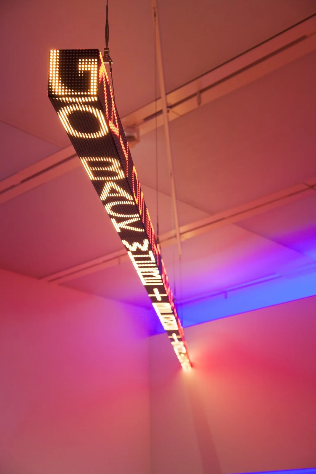 FLOOR, 2015
Installation: ARTIST ROOMS: Jenny Holzer, Tate Modern, London, 2018
July 23, 2018–July 31, 2019
Text: Inflammatory Essays, 1979–82
Photo: Lee Pretious