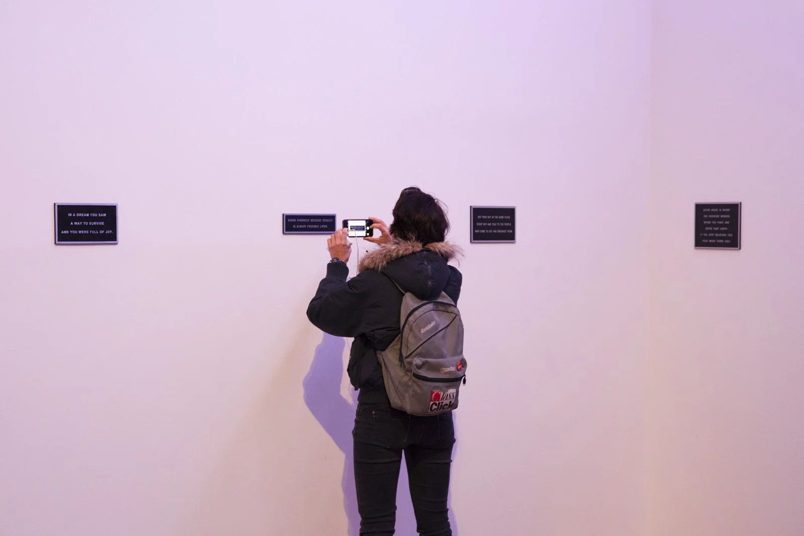 Exhibition view: ARTIST ROOMS: Jenny Holzer, Tate Modern, London, 2018
July 23, 2018–July 31, 2019
Photo: Lee Pretious
