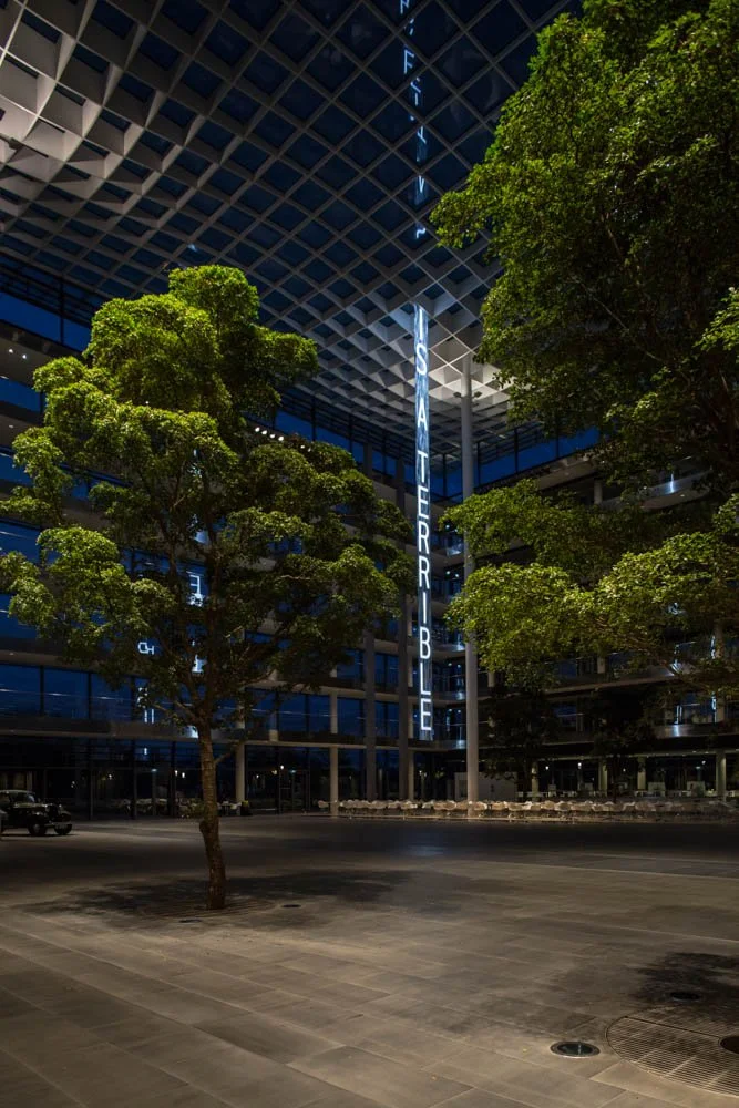 Site: Talanx AG, Hanover, Germany
April 23, 2014–
Text: Living, 1980–82
Photo: Martin Bühler