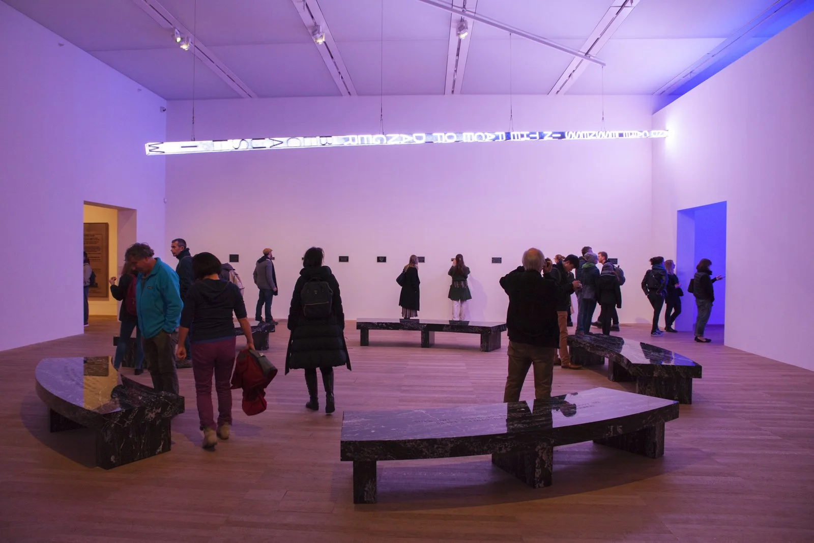 Exhibition view: ARTIST ROOMS: Jenny Holzer, Tate Modern, London, 2018
July 23, 2018–July 31, 2019
Photo: Lee Pretious
