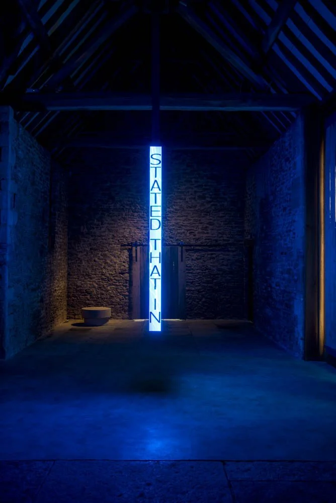 Site: Hauser & Wirth Somerset, Bruton, England
July 12–November 1, 2015
Text: U.S. government documents
Photo: Ken Adlard