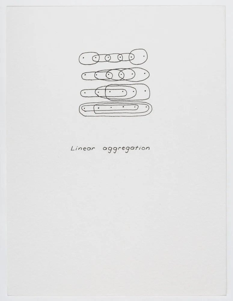Ink on paper
6 x 4.5 in. / 15.2 x 11.4 cm, each sheet
Photo: Art Evans