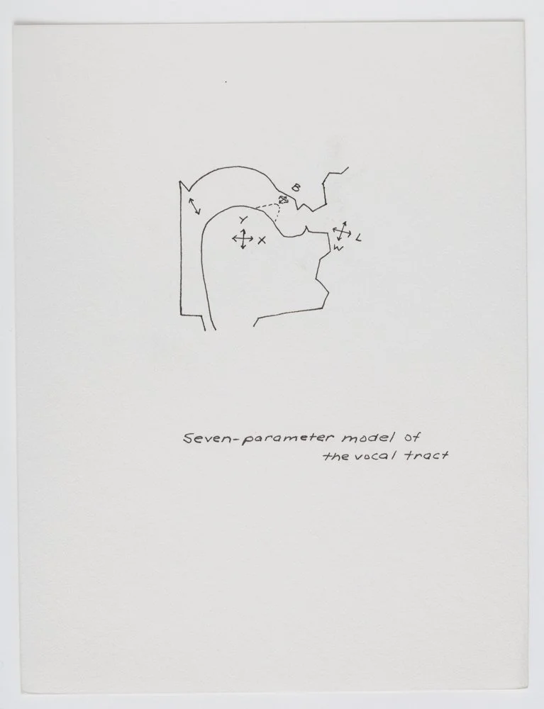 Ink on paper
6 x 4.5 in. / 15.2 x 11.4 cm, each sheet
Photo: Art Evans