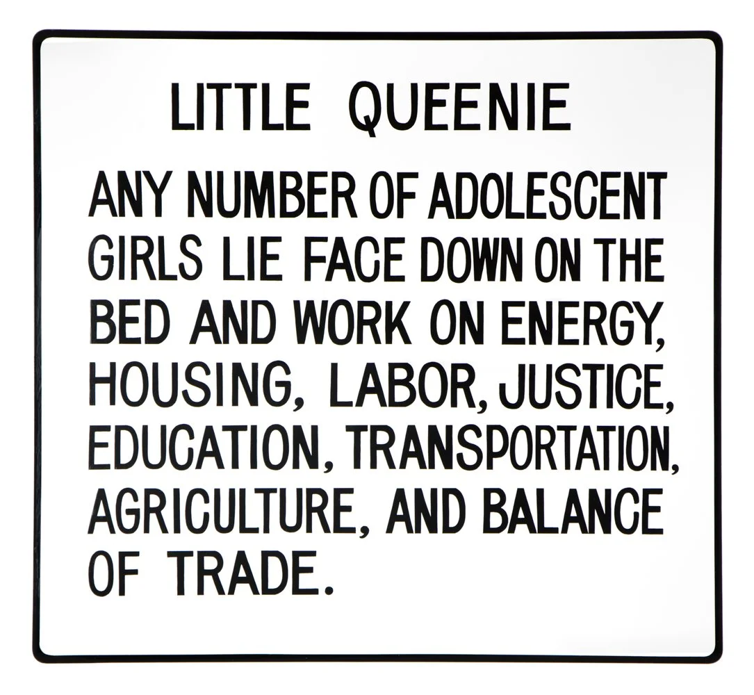Text: Living, 1980–82