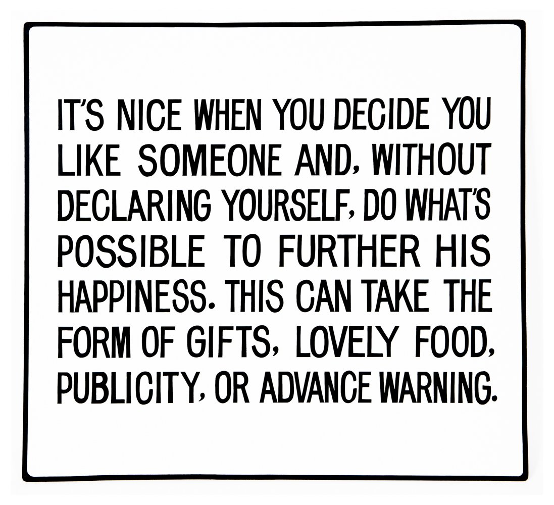 Text: Living, 1980–82