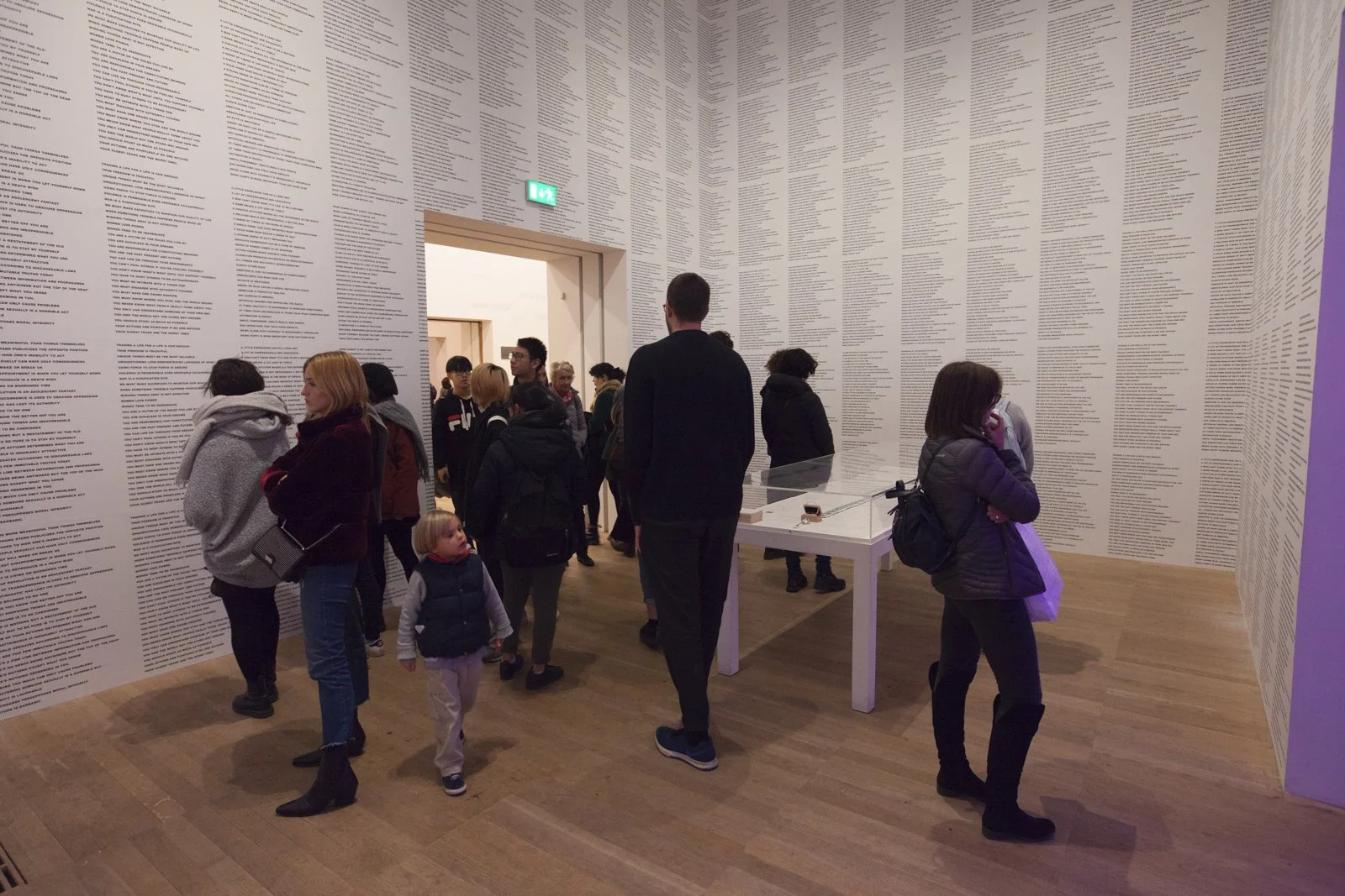 Exhibition view: ARTIST ROOMS: Jenny Holzer, Tate Modern, London, 2018
July 23, 2018–July 31, 2019
Photo: Lee Pretious