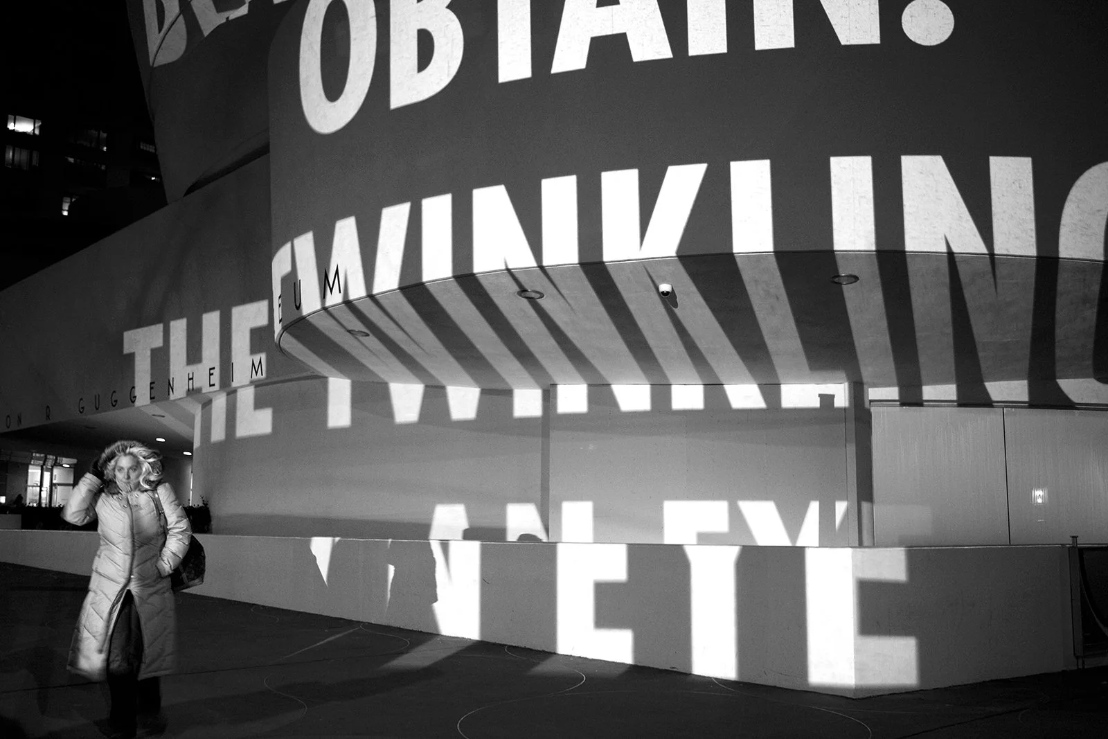 
Site: Solomon R. Guggenheim Museum, New York
September 22–December 31, 2008
Text: “The Joy of Writing” from View with a Grain of Sand by Wisława Szymborska, copyright © 1993 by the author. English translation by Stanisław Barańczak and Clare Cavanag