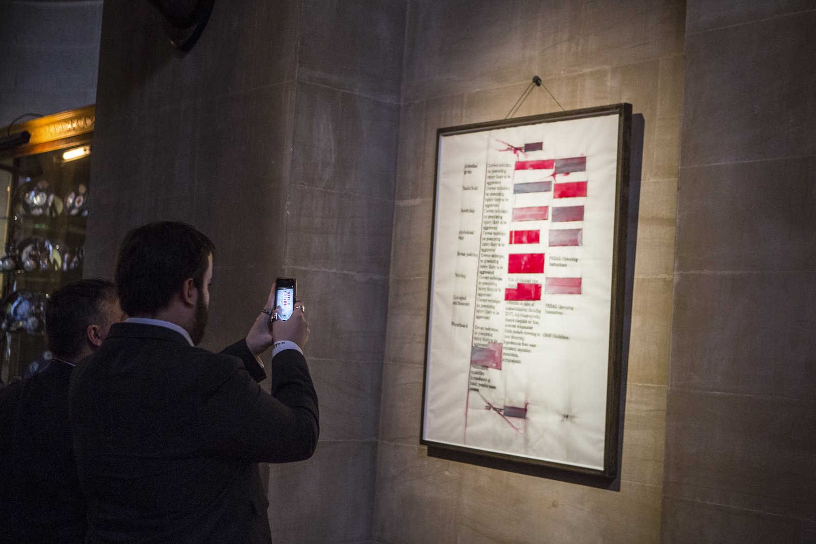 Attention grasp, 2017
Installation: SOFTER: Jenny Holzer at Blenheim Palace, Blenheim Palace, Woodstock, England, 2017
September 29–December 31, 2017
Text: U.S. government document
Photo: Studio8