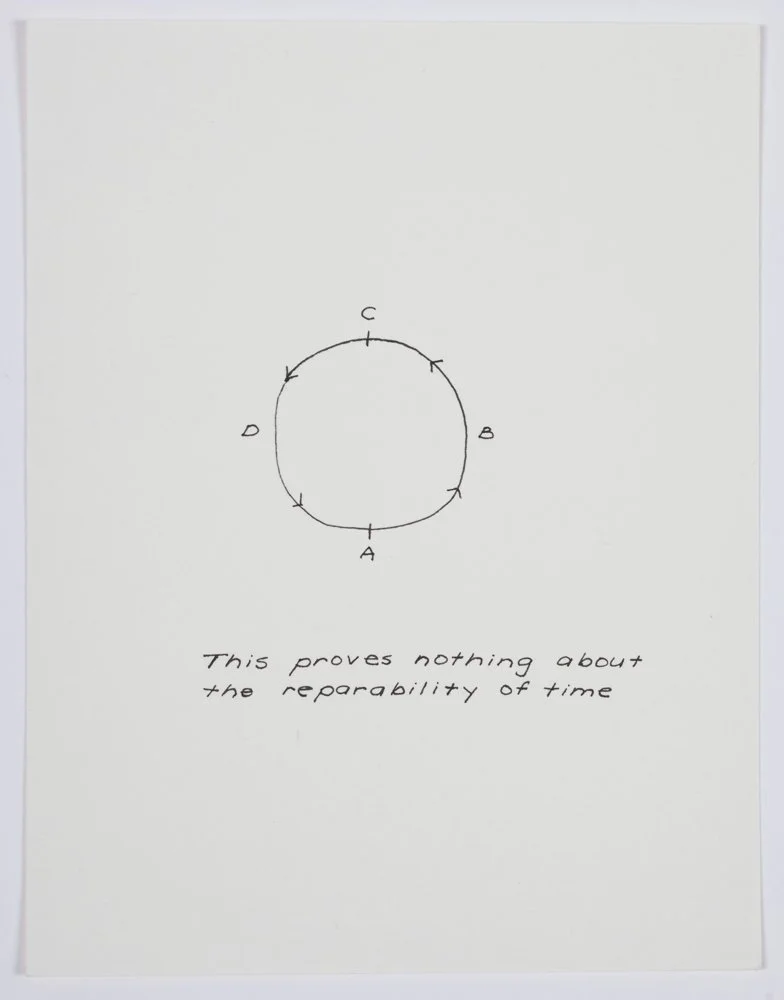 Ink on paper
6 x 4.5 in. / 15.2 x 11.4 cm, each sheet
Photo: Art Evans