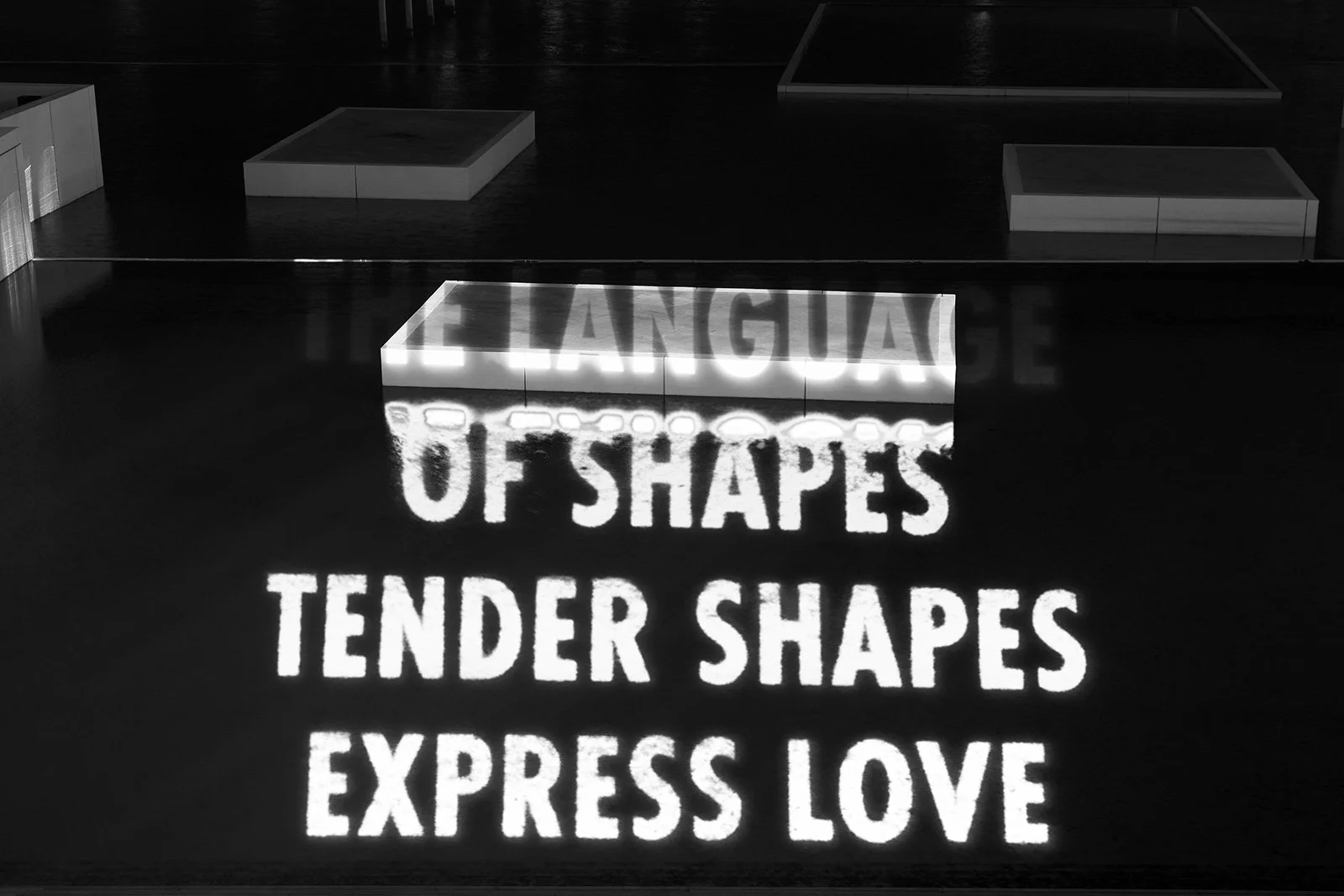 BIRTHDAY, 2022
Light projection
Louvre Abu Dhabi
Text: Louise Bourgeois’s personal writings, used withpermission of the Louise Bourgeois Archive and © The EastonFoundation / Licensed by VAGA at ARS, NY.
Architect: Jean Nouvel
Department of Culture an