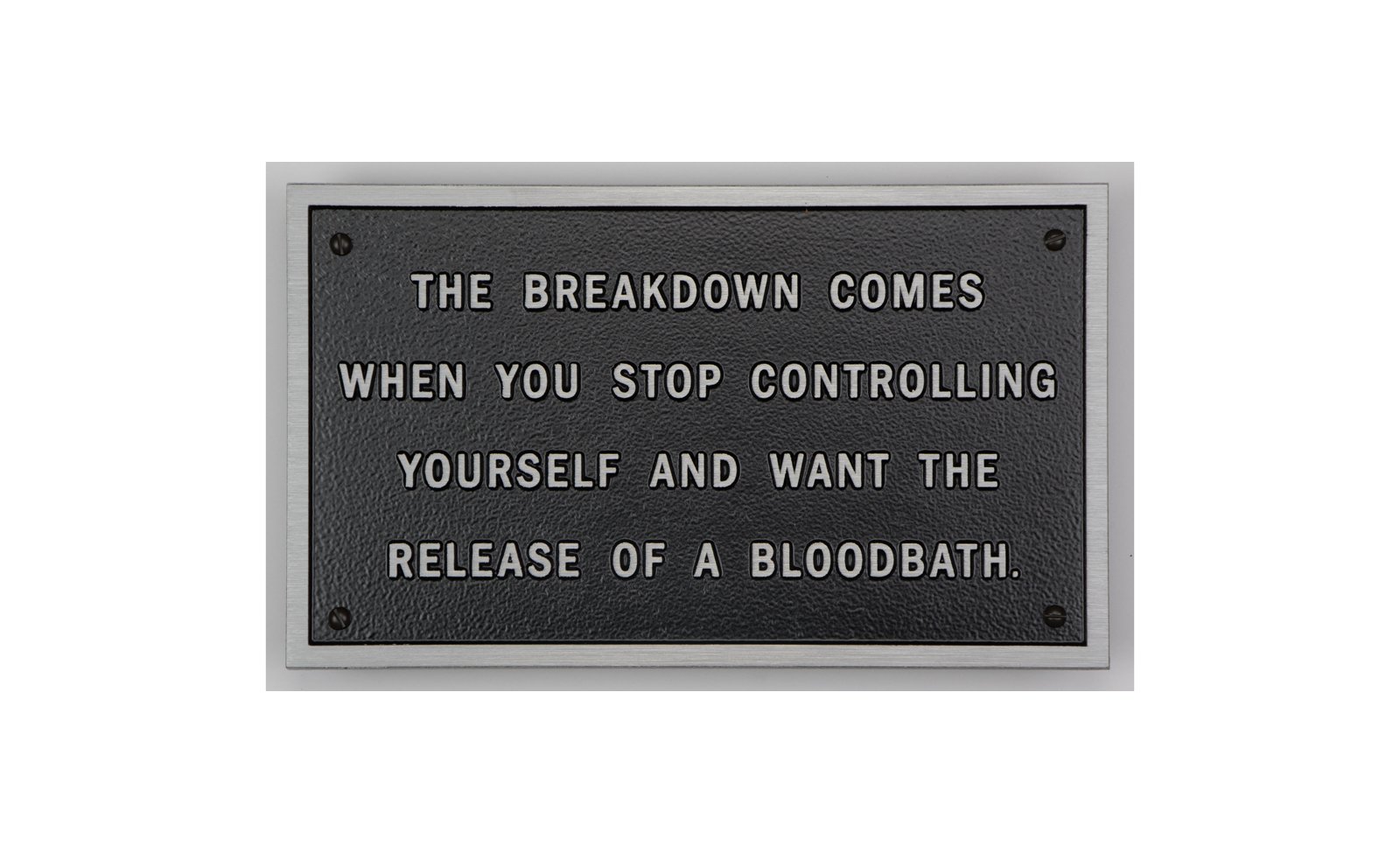 Text: Survival, 1983–85
Photo: Jonathan Verney