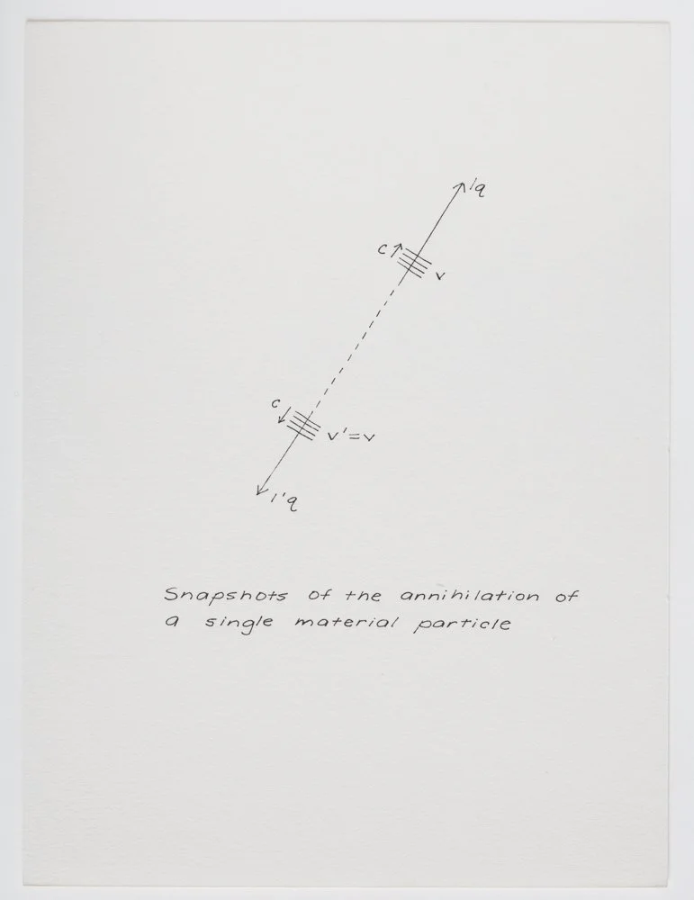 Ink on paper
6 x 4.5 in. / 15.2 x 11.4 cm, each sheet
Photo: Art Evans