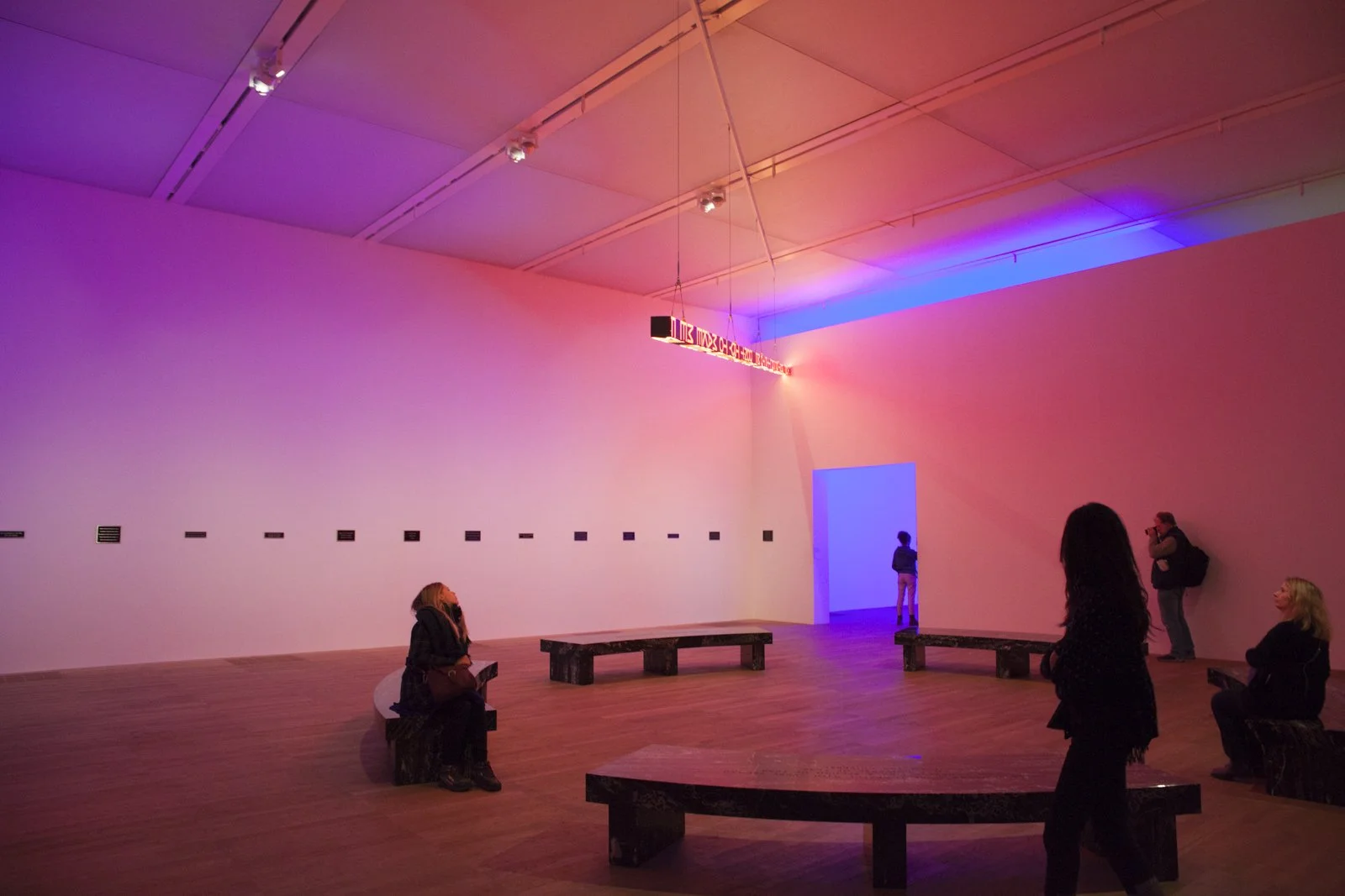 Exhibition view: ARTIST ROOMS: Jenny Holzer, Tate Modern, London, 2018
July 23, 2018–July 31, 2019
Photo: Lee Pretious