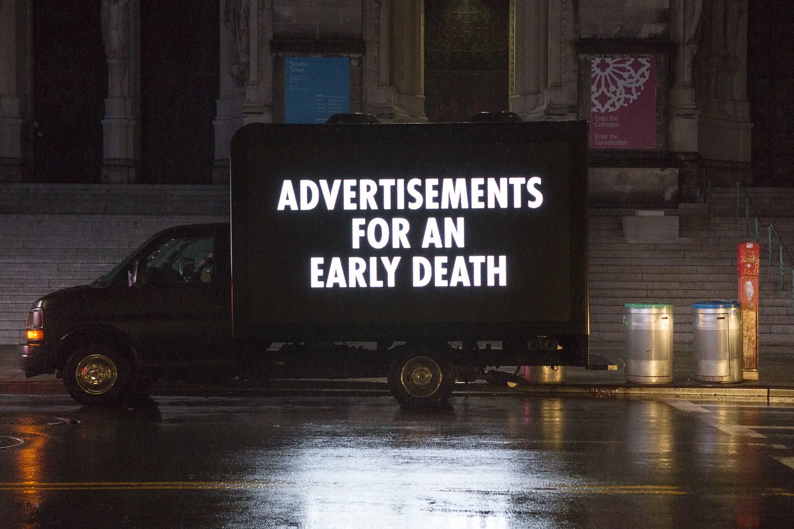 Light the Fight, 2018
Text: “From the Diaries of a Wolf Boy” from The Waterfront Journals by David Wojnarowicz, © 1996 by the author’s estate. Used with permission of the author’s estate and P•P•O•W, New York.
Photo: Daniel Shapiro