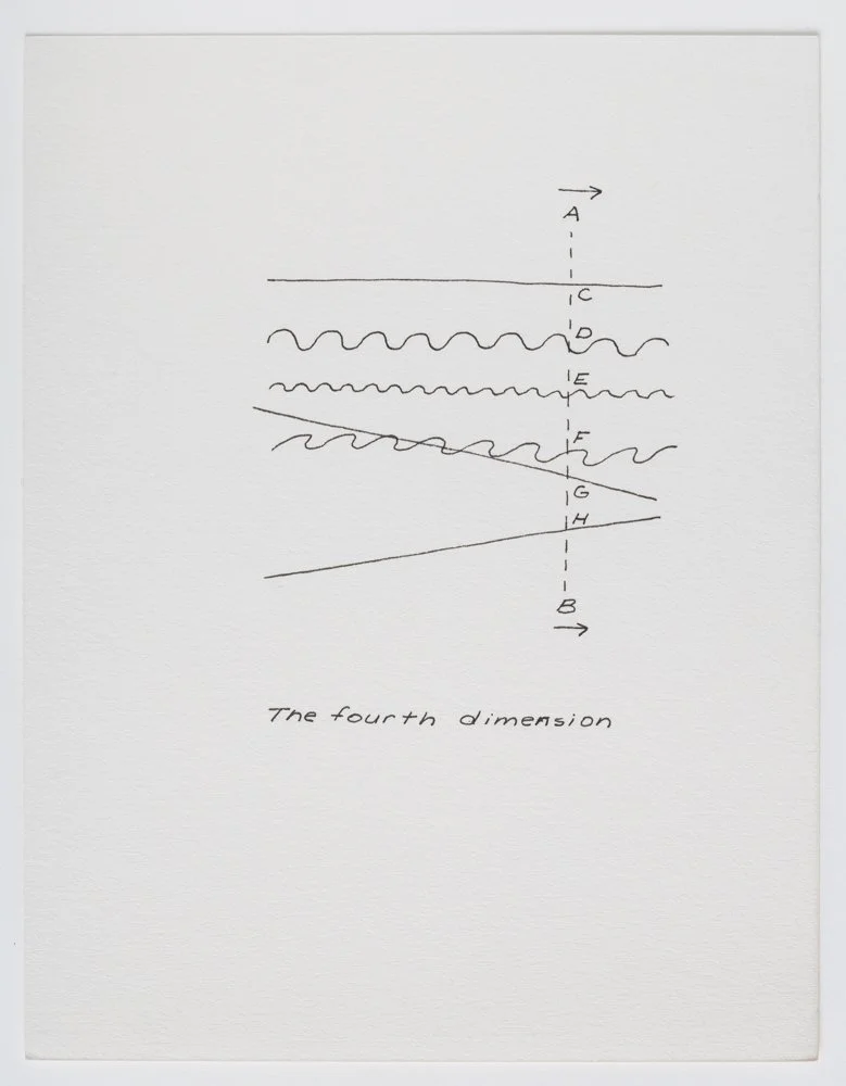Ink on paper
6 x 4.5 in. / 15.2 x 11.4 cm, each sheet
Photo: Art Evans