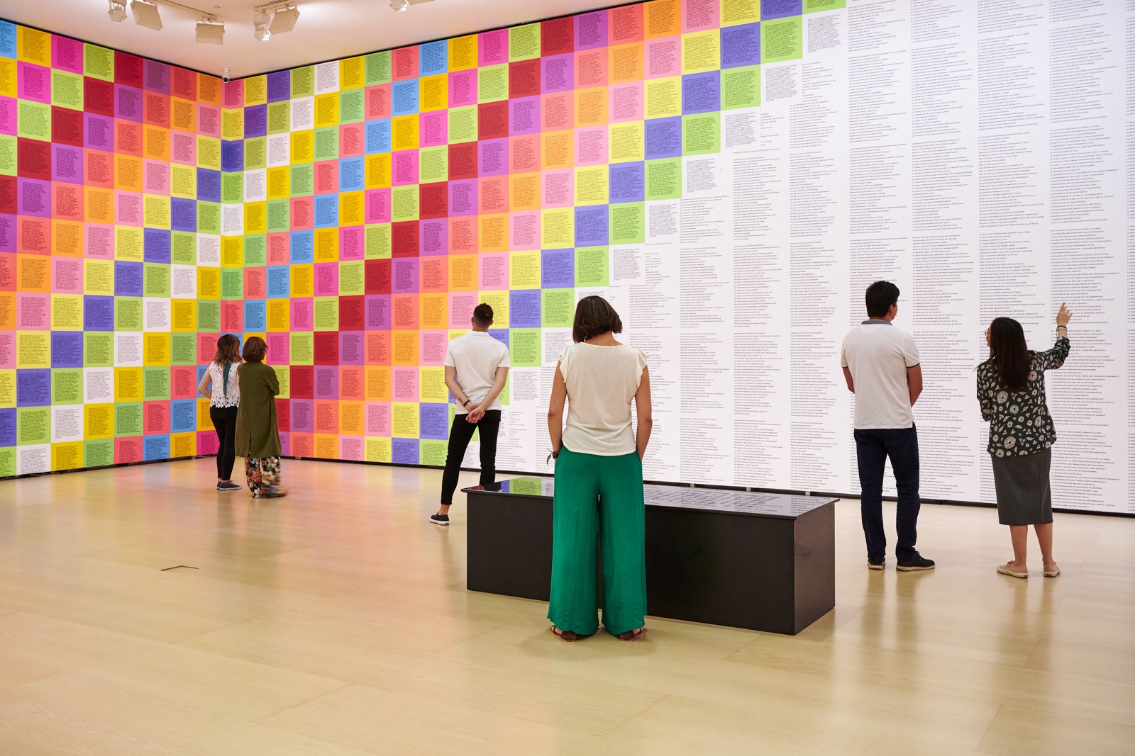 Exhibition view: Jenny Holzer: Thing Indescribable, Museo Guggenheim Bilbao, Spain, 2019
© 2019 Jenny Holzer, member Artists Rights Society (ARS), NY
Photo: Erika Ede