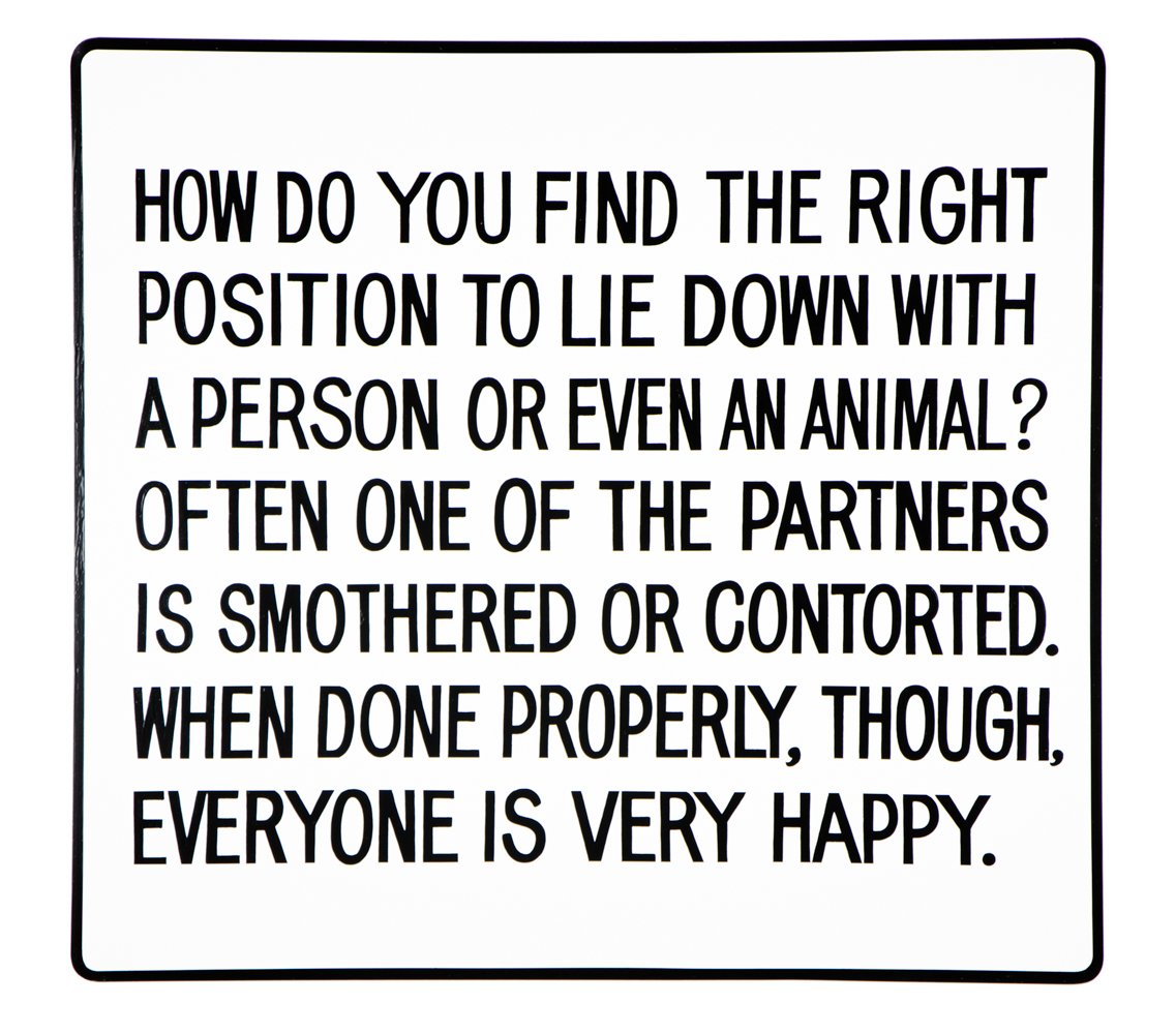 Text: Living, 1980–82